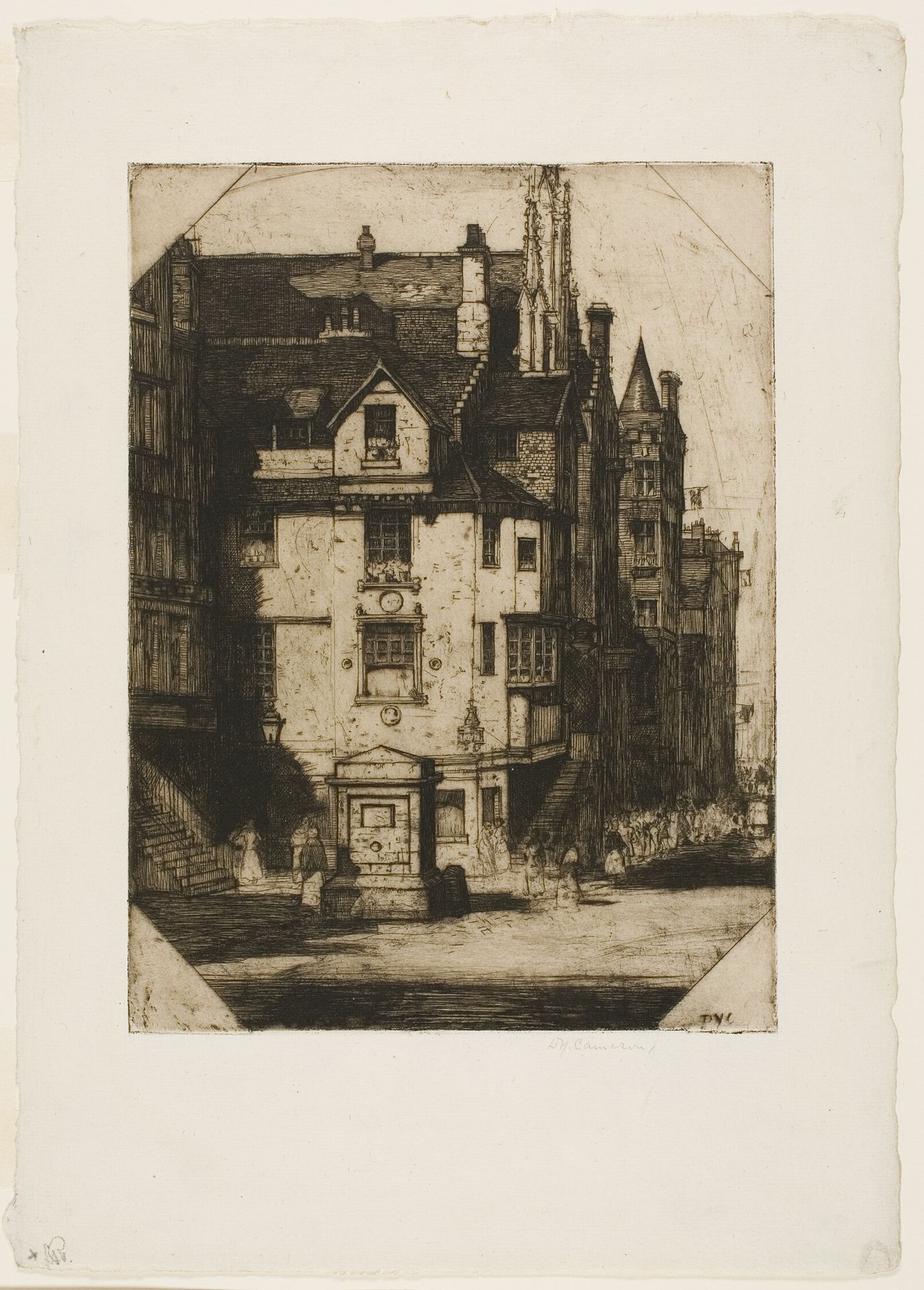 John Knox's House by David Young Cameron