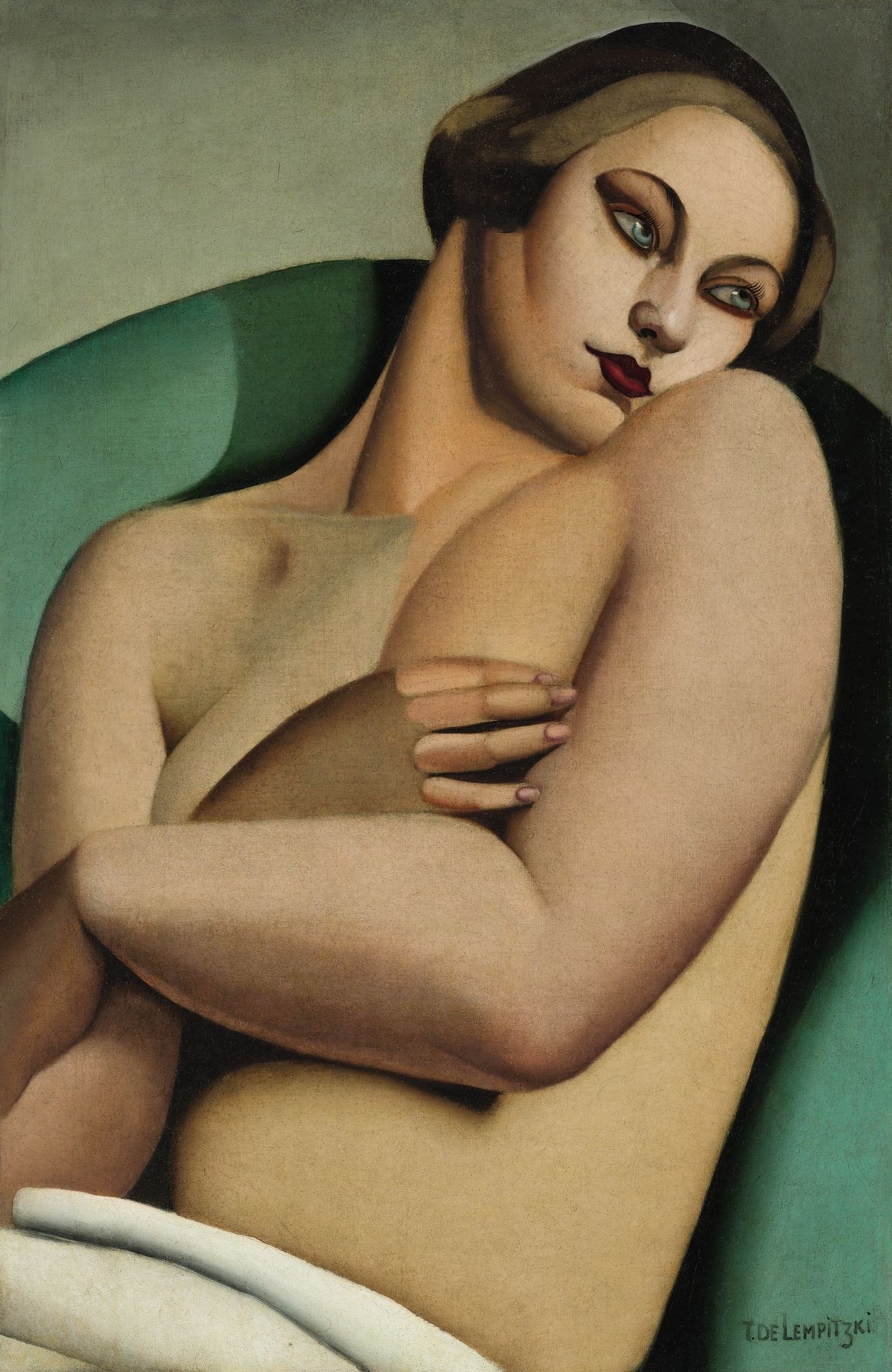Reclining Nude I by Tamara de Lempicka