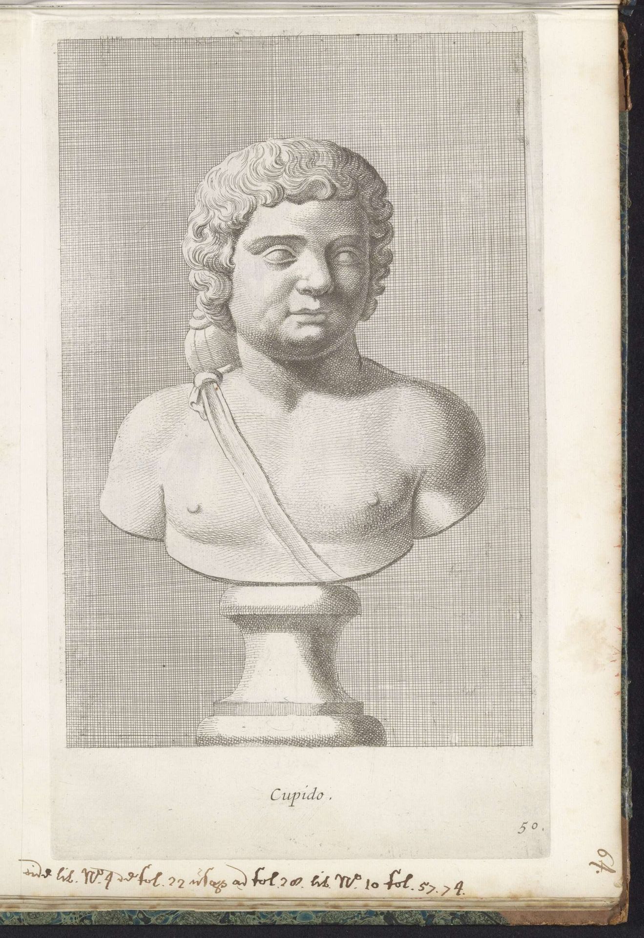 Buste van Amor by Hubert Quellinus