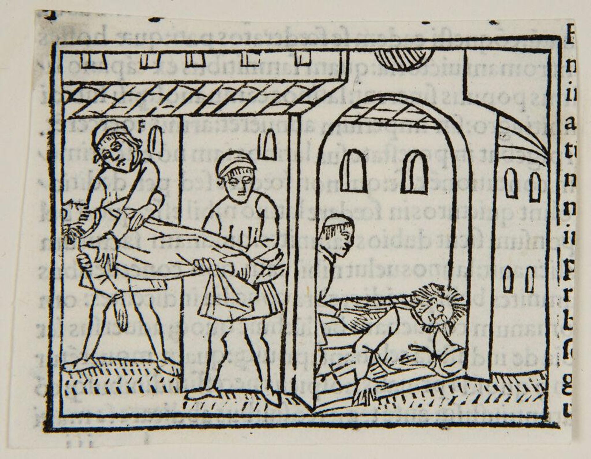 Book VIII.7.  Titus Manlius puts his own son to death for fighting contrary to orders {Primae Decadis Liber Octavus p. LXVII verso} by Anonymous
