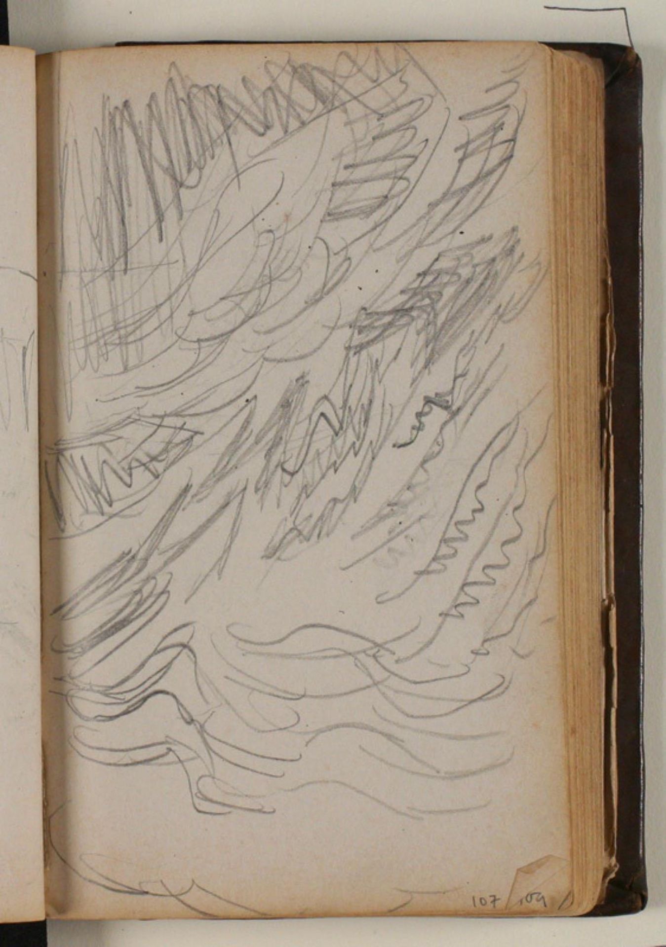 Bølgestudie (?) by Niels Larsen Stevns