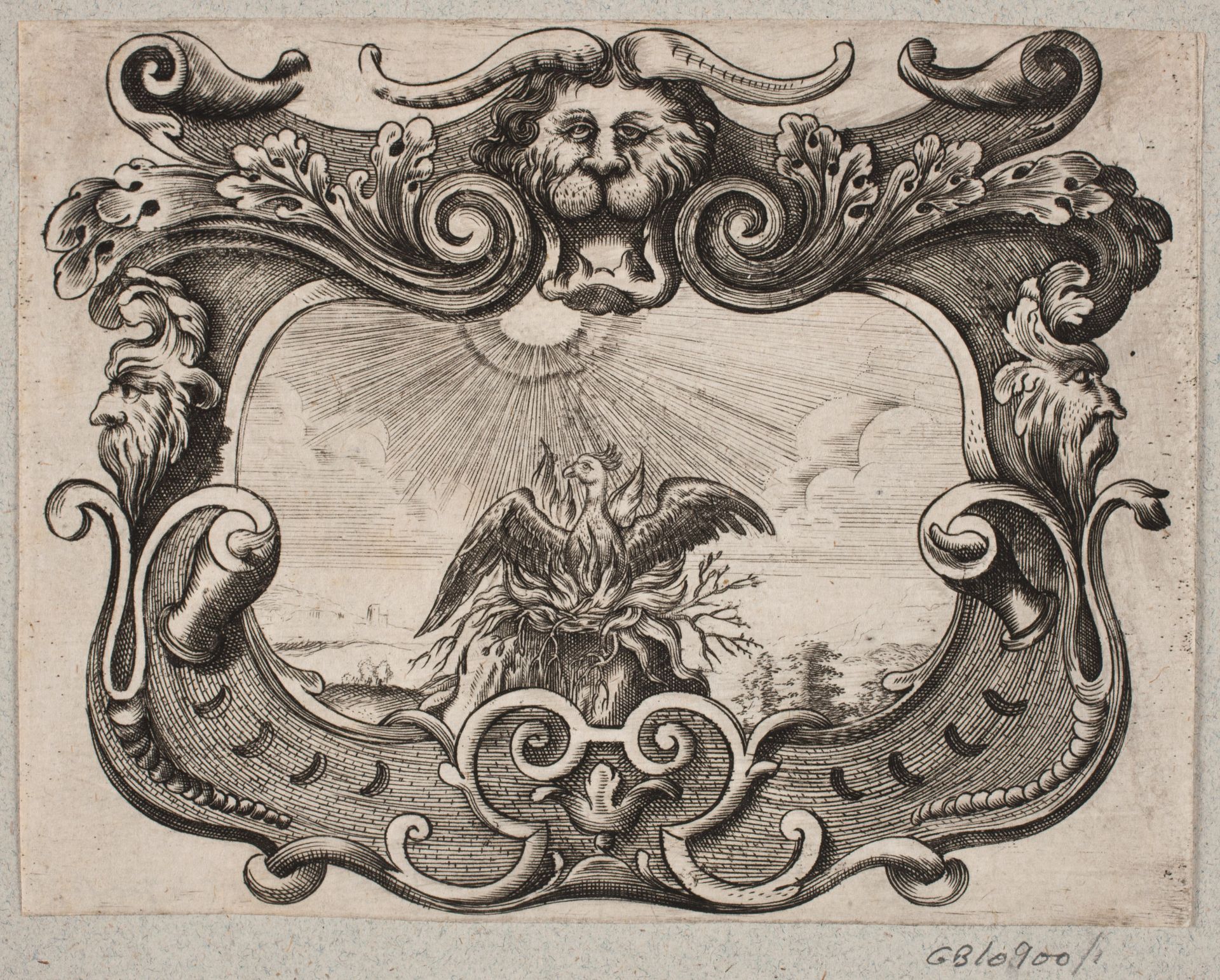 Emblem med Fugl Fønix by Christian Rothgiesser