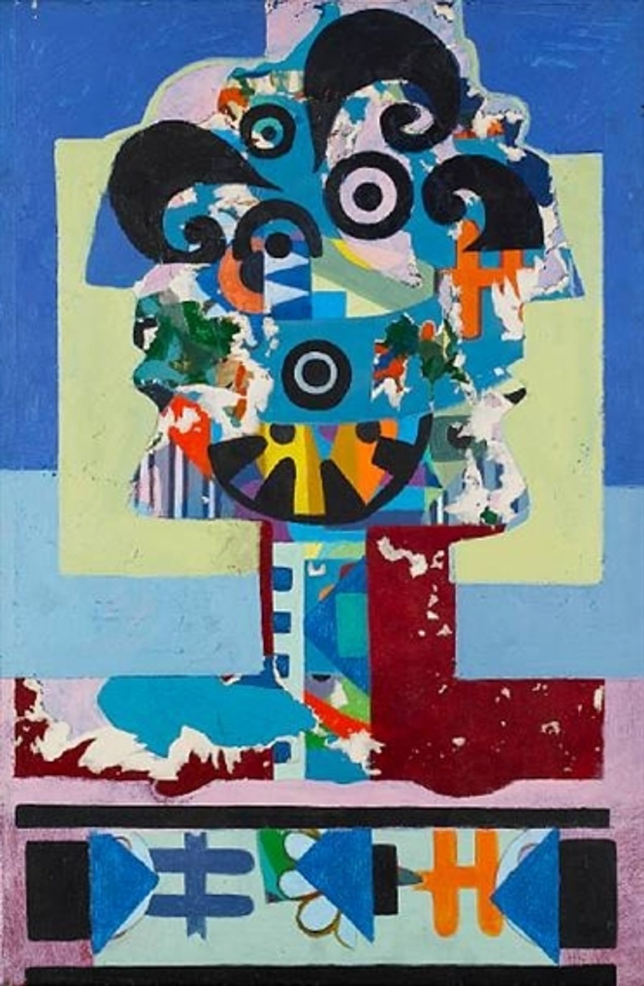 Portrait head by Eileen Agar
