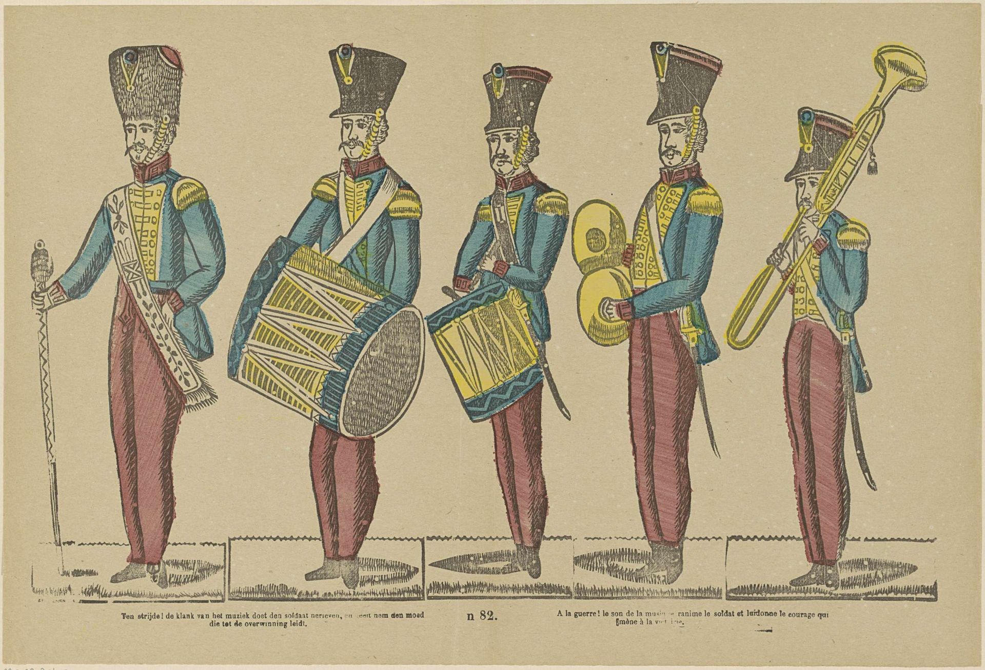 Militaire band by Franciscus Antonius Beersmans
