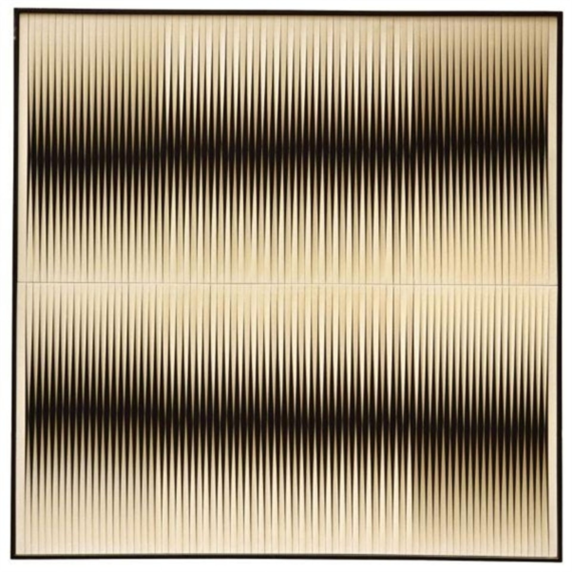 Torsions Mobilo-Static - Weiss auf Schwarz by Walter Leblanc