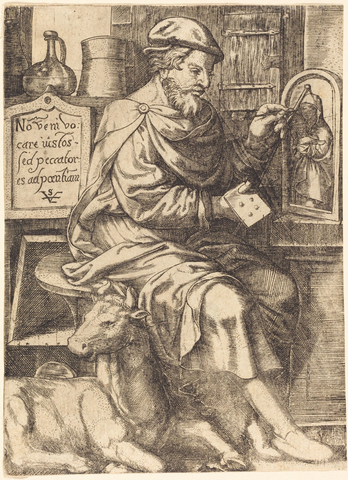 Saint Luke by Johann Ladenspelder