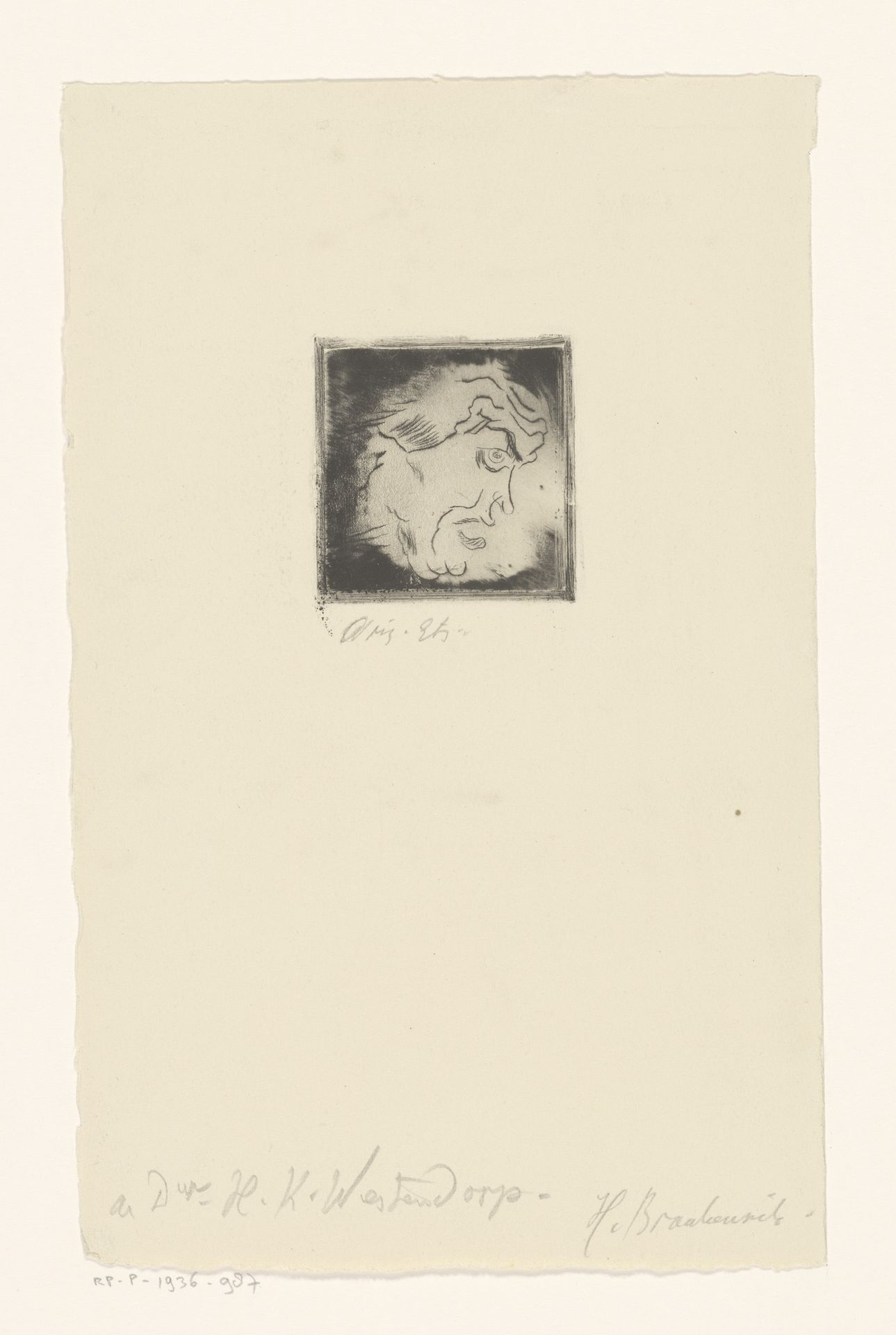 Kop by Henri Braakensiek