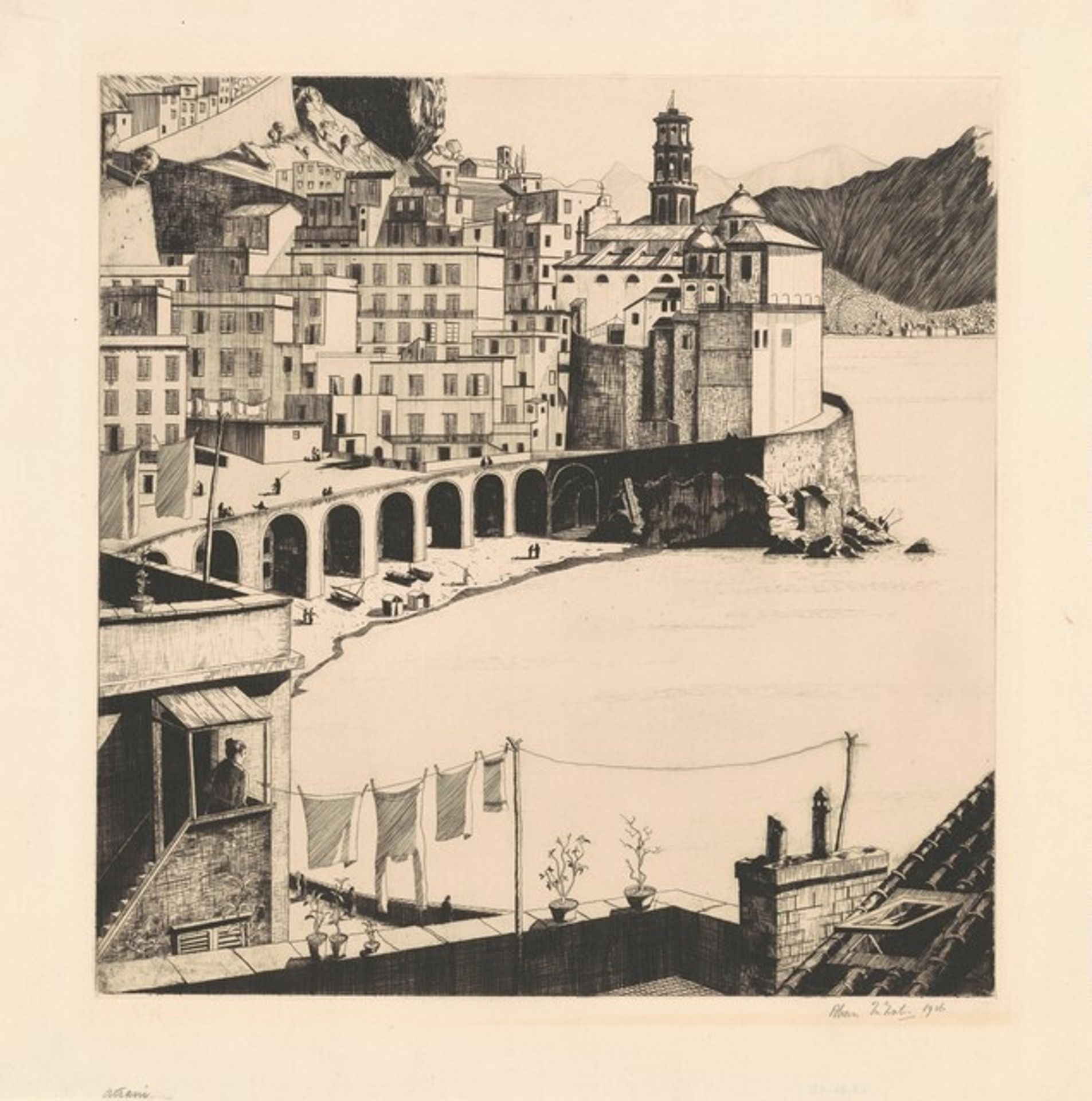 Atrani by Allan McNab