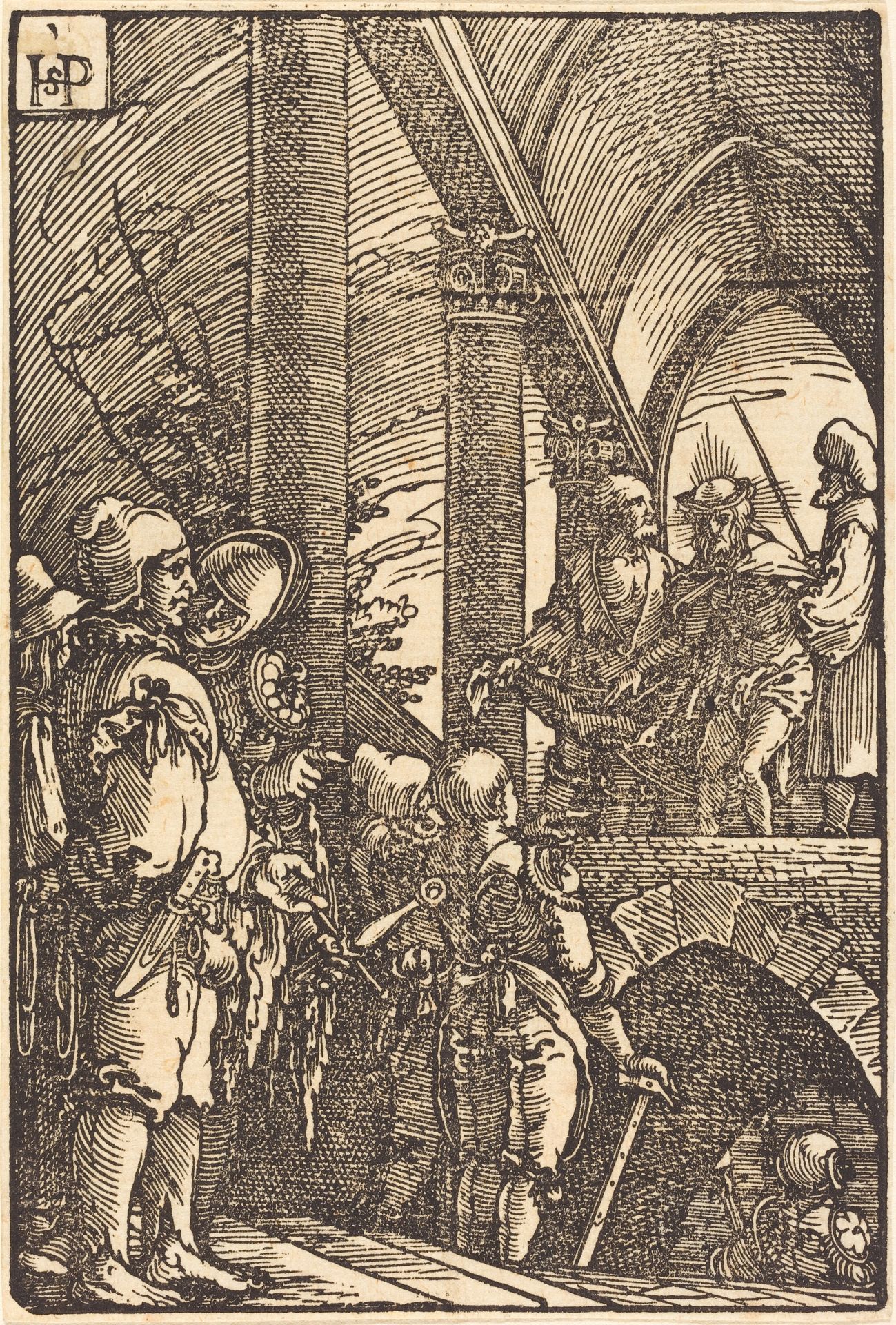 Ecce Homo by Sebald Beham