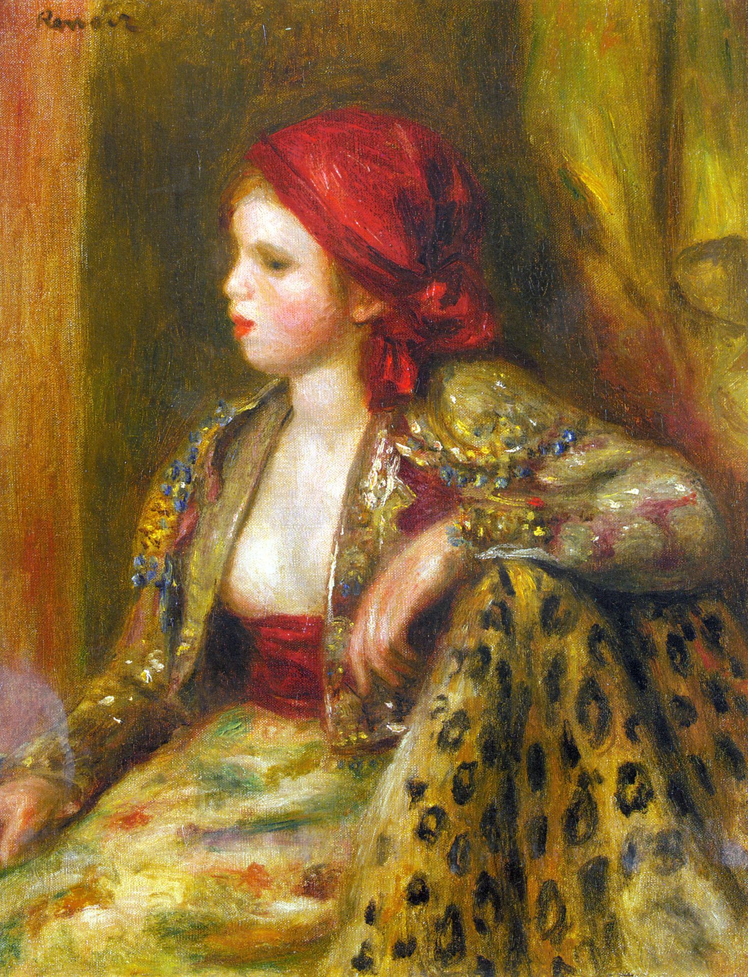Odalisque by Pierre-Auguste Renoir