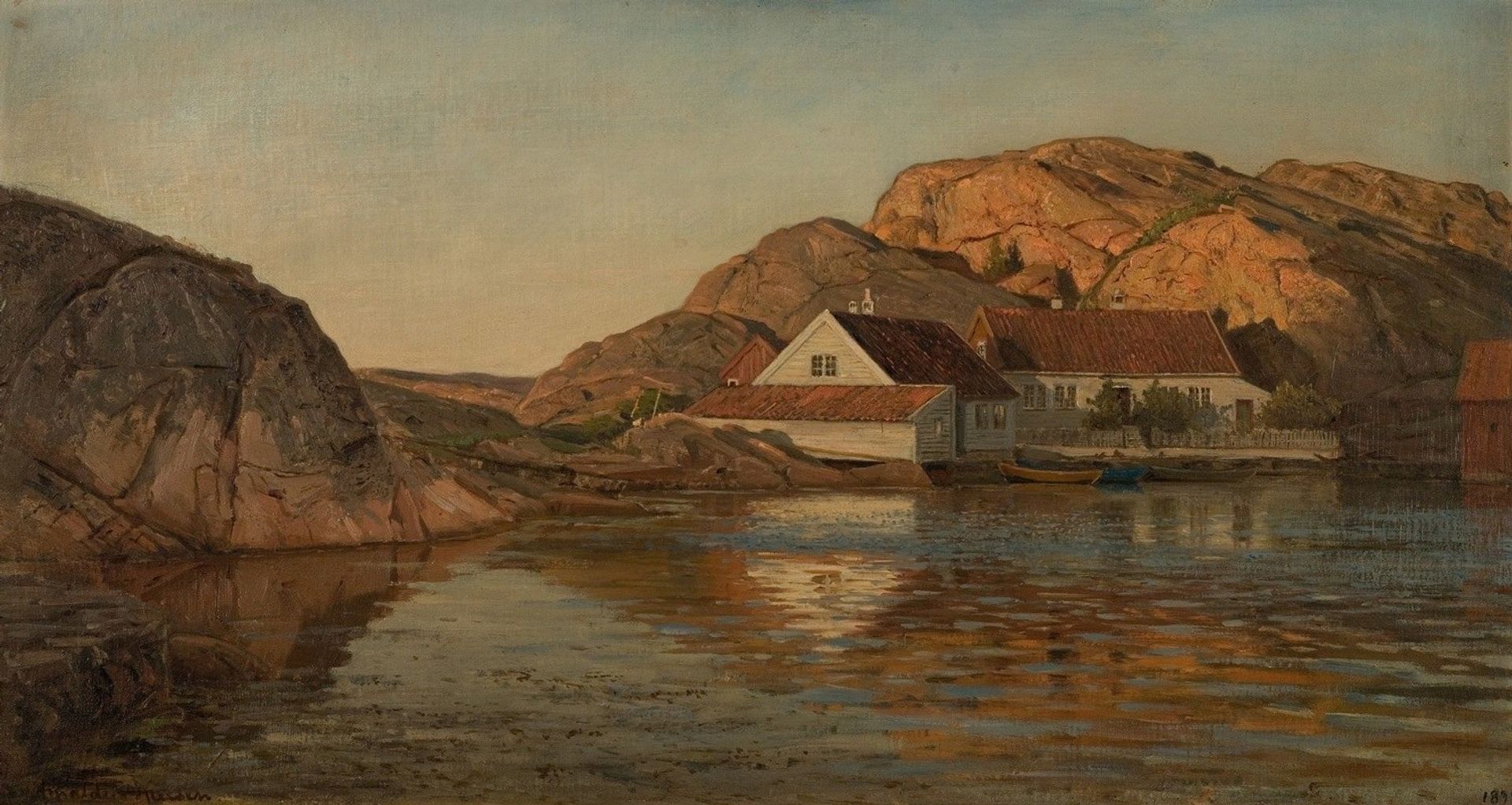 Renneholmen, Ny-Hellesund by Amaldus Nielsen
