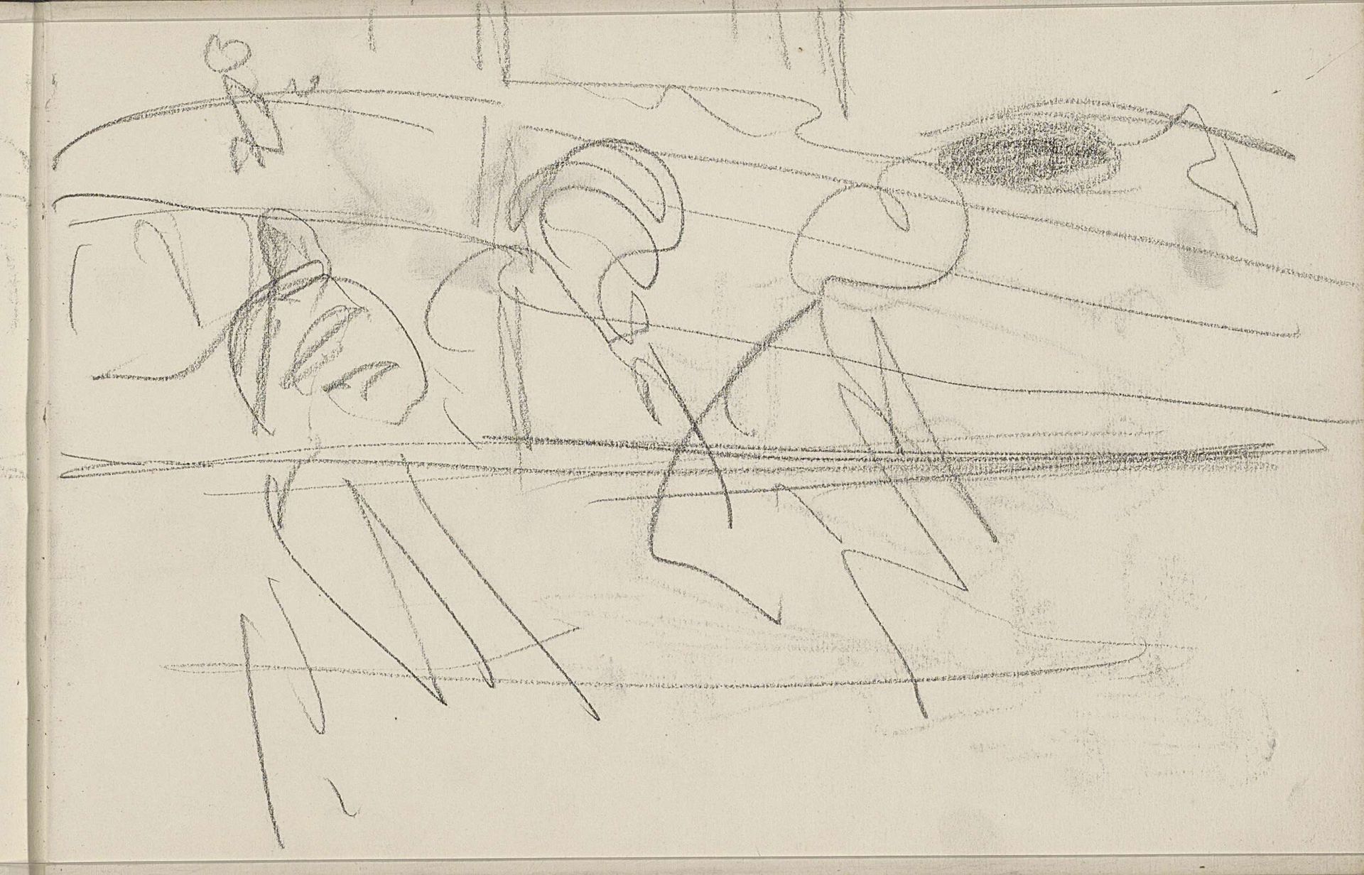 Studie by Carel Adolph Lion Cachet