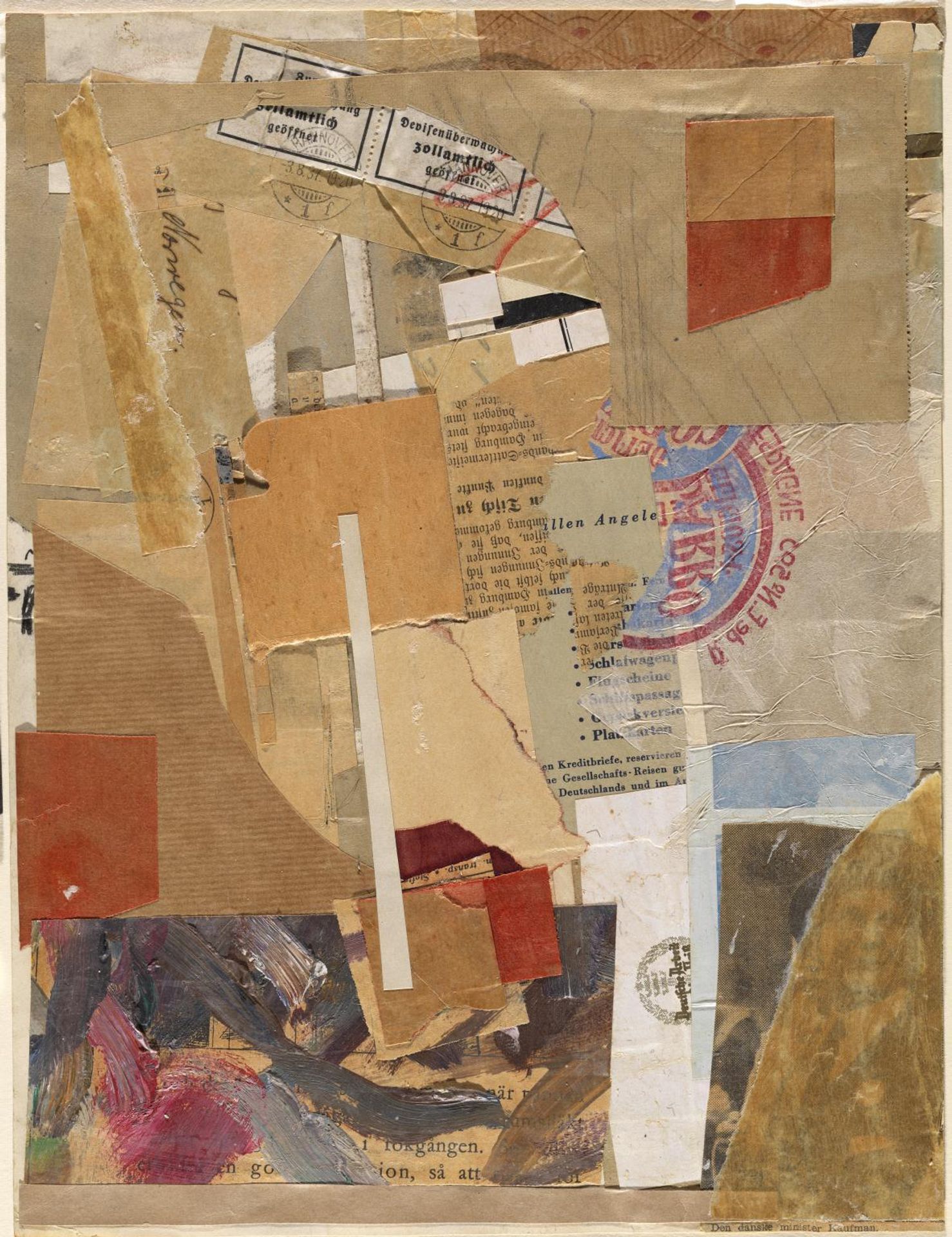 Opened by Customs - Kurt Schwitters | Artera