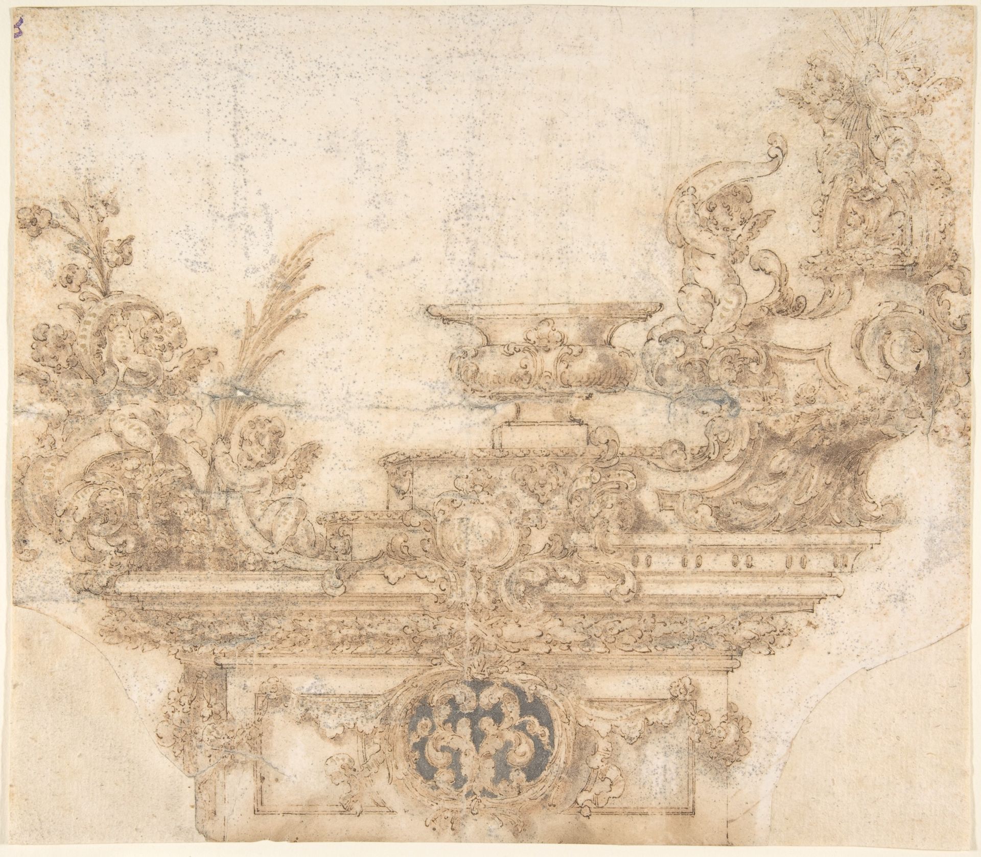 Design for a Triumphal Cart (?) by Anonymous