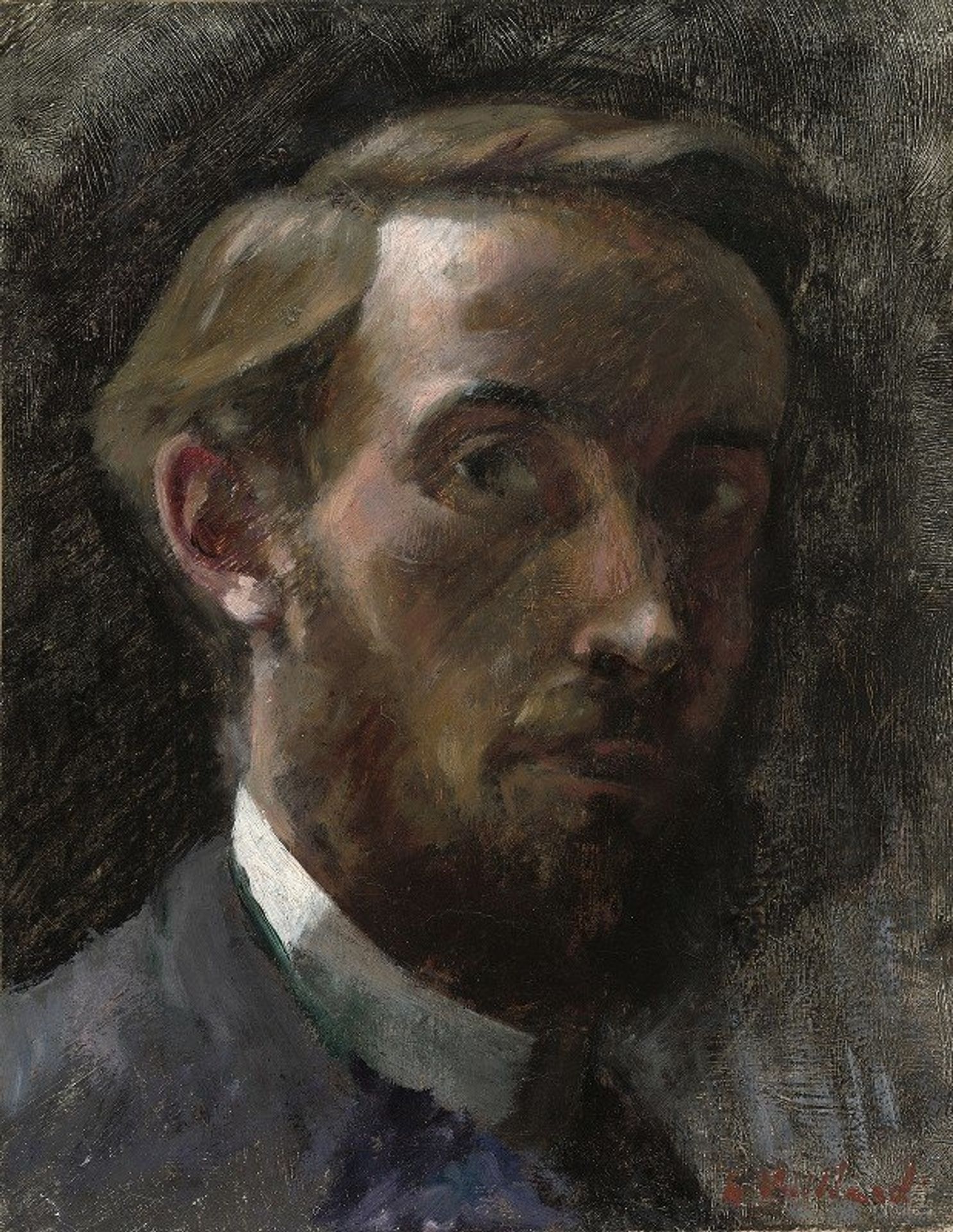 Self-Portrait, Aged 21 by Édouard Vuillard