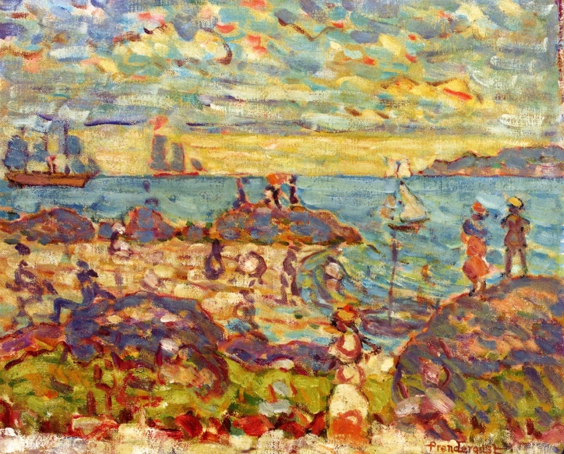 The Point, Gloucester by Maurice Prendergast