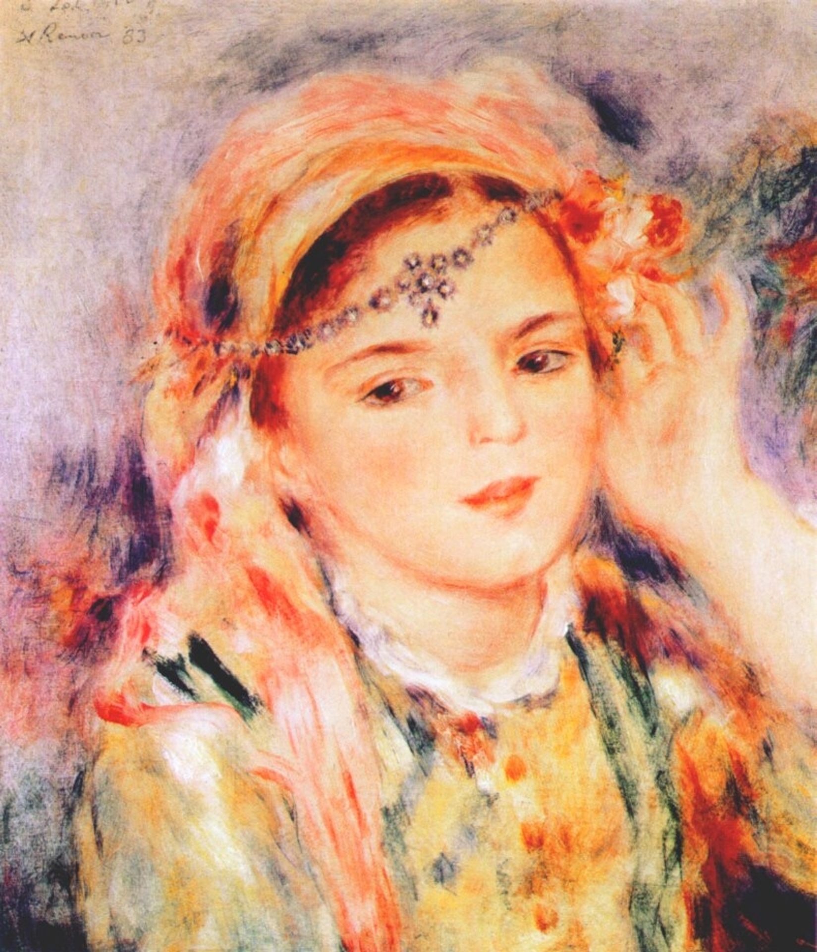 Algerian Woman by Pierre-Auguste Renoir