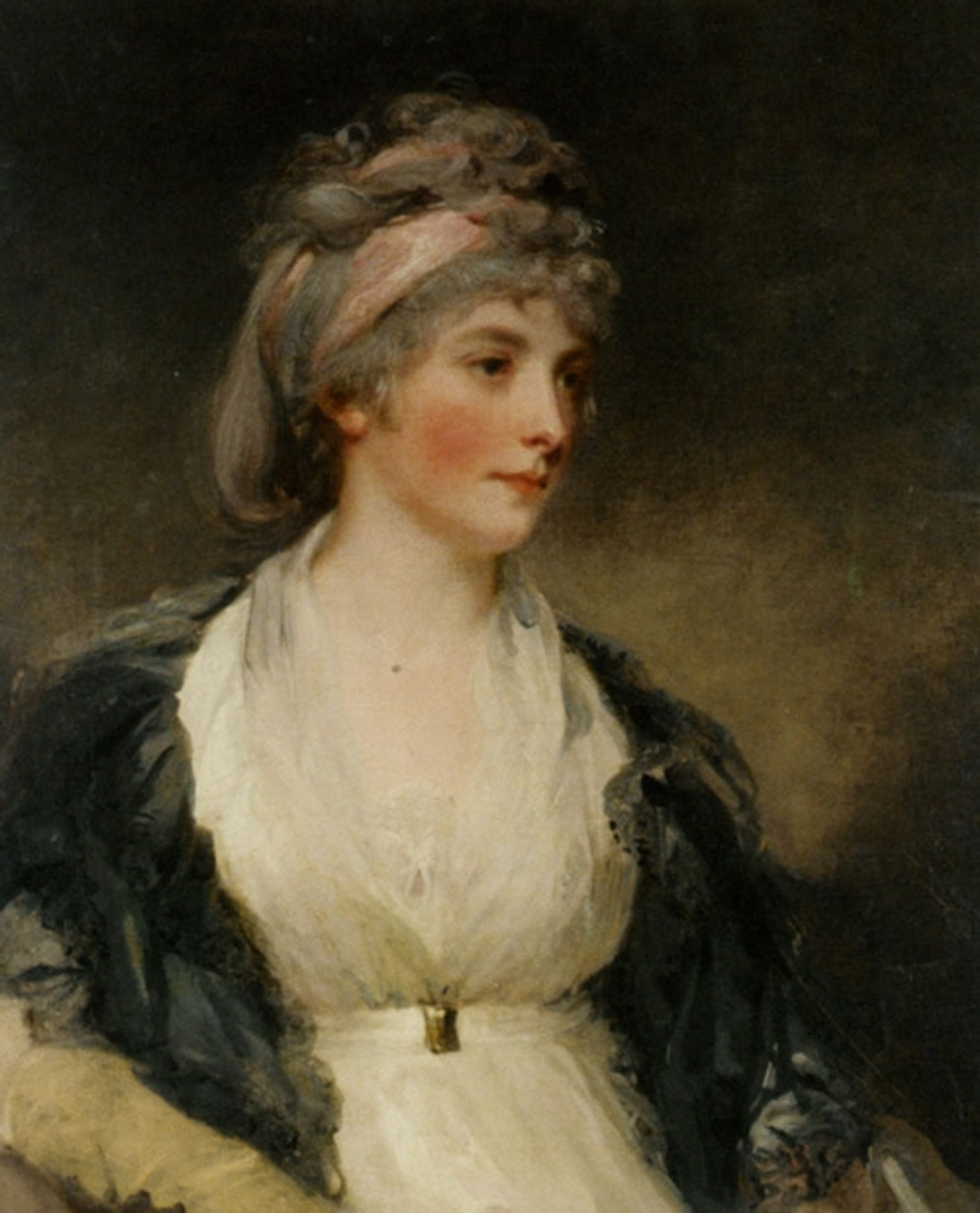Portrait of Harriet Brouncker of Boveridge Dorset by John Hoppner