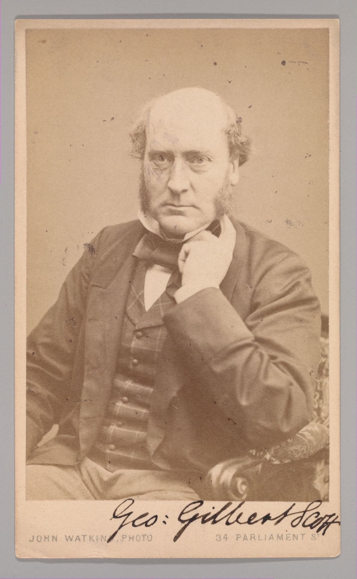 [George Gilbert Scott] by John and Charles Watkins