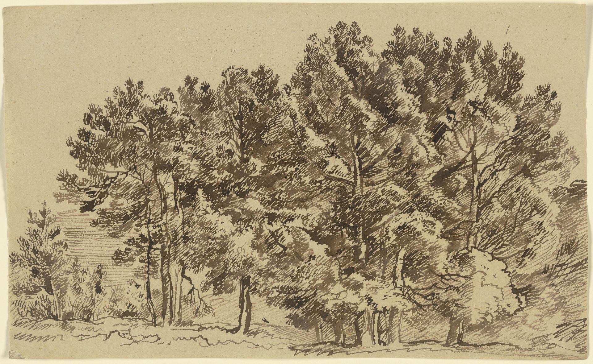 A grove by Franz Kobell
