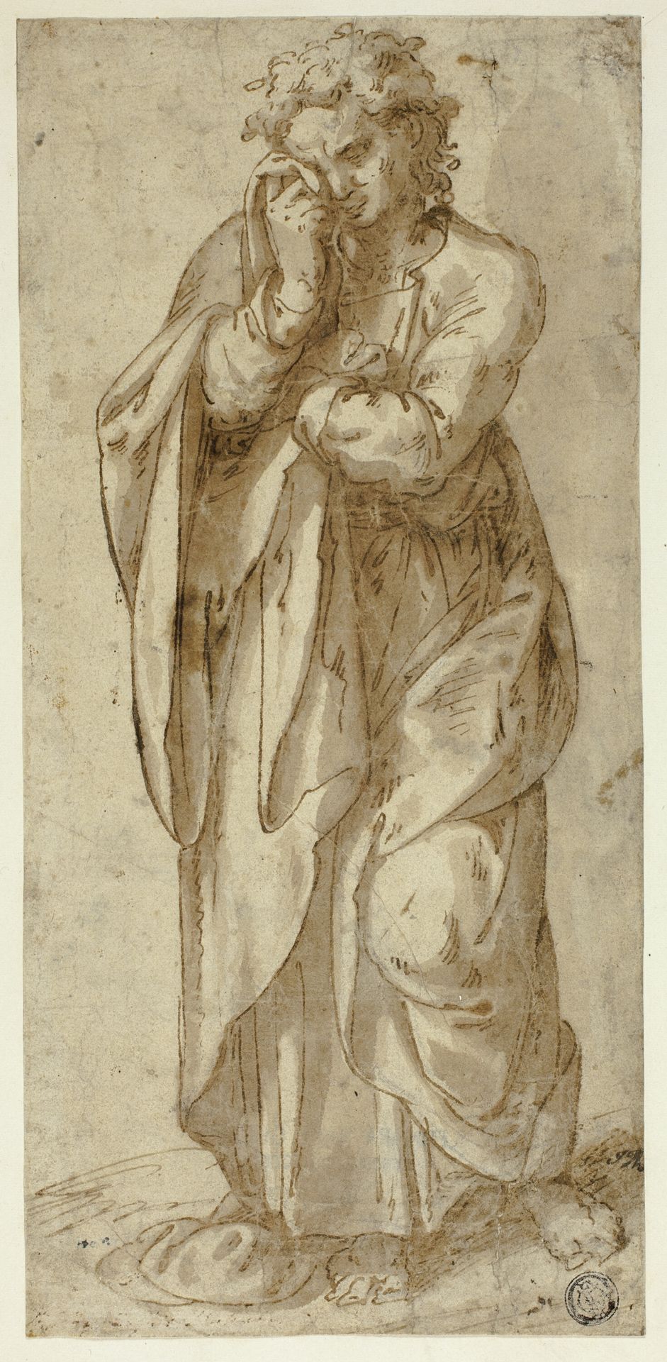 Weeping Saint John the Evangelist by Anonymous