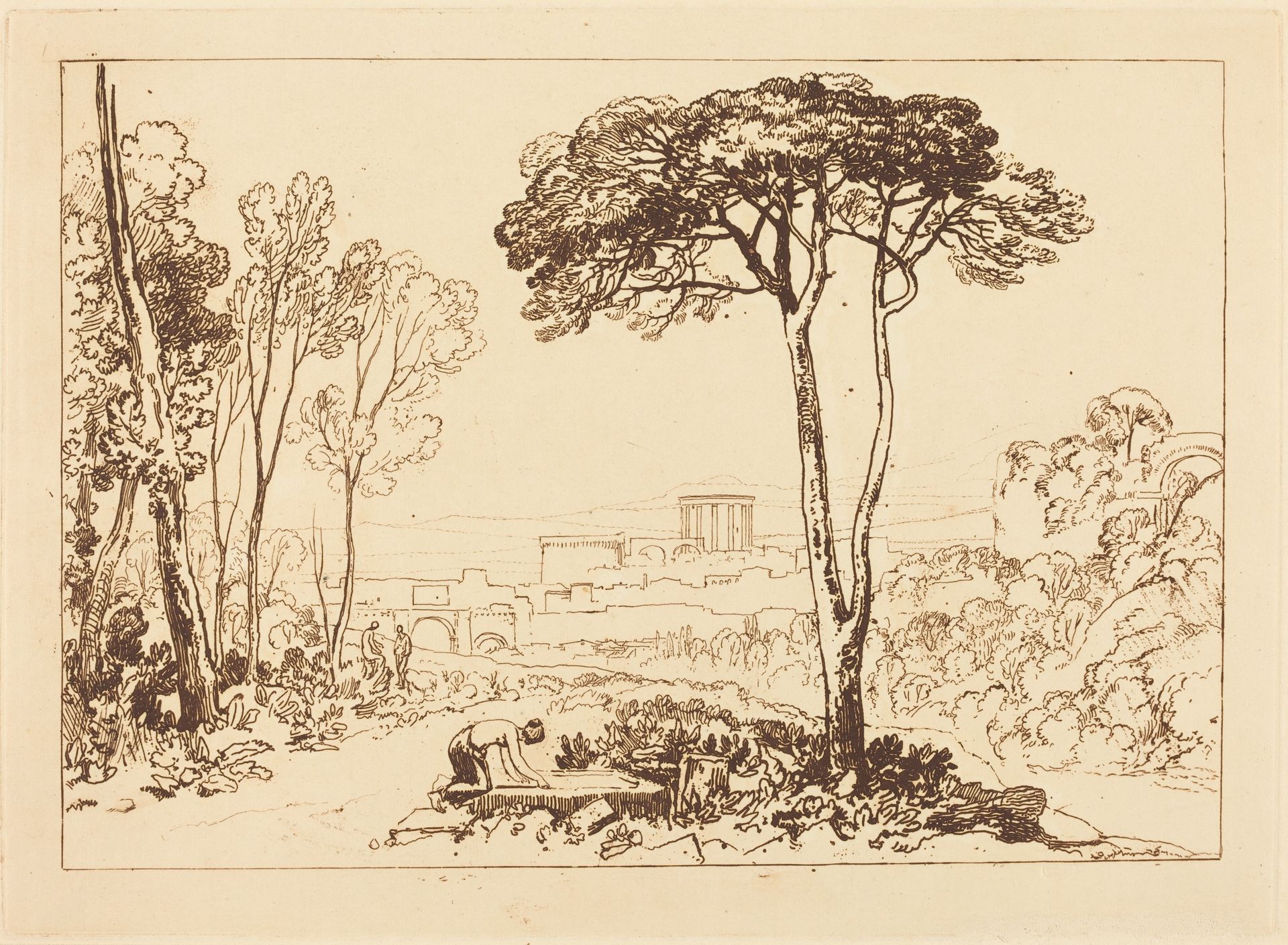 Scene in the Campagna by Joseph Mallord William Turner