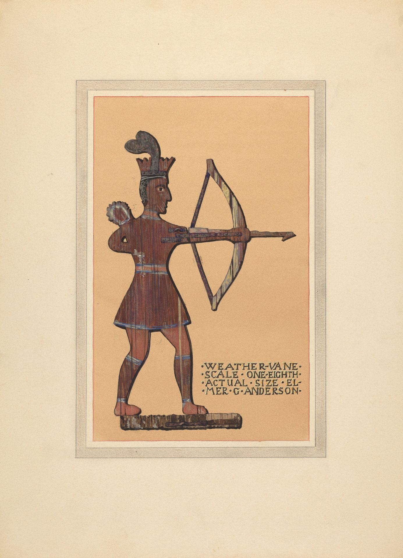 Weather Vane by Elmer G. Anderson