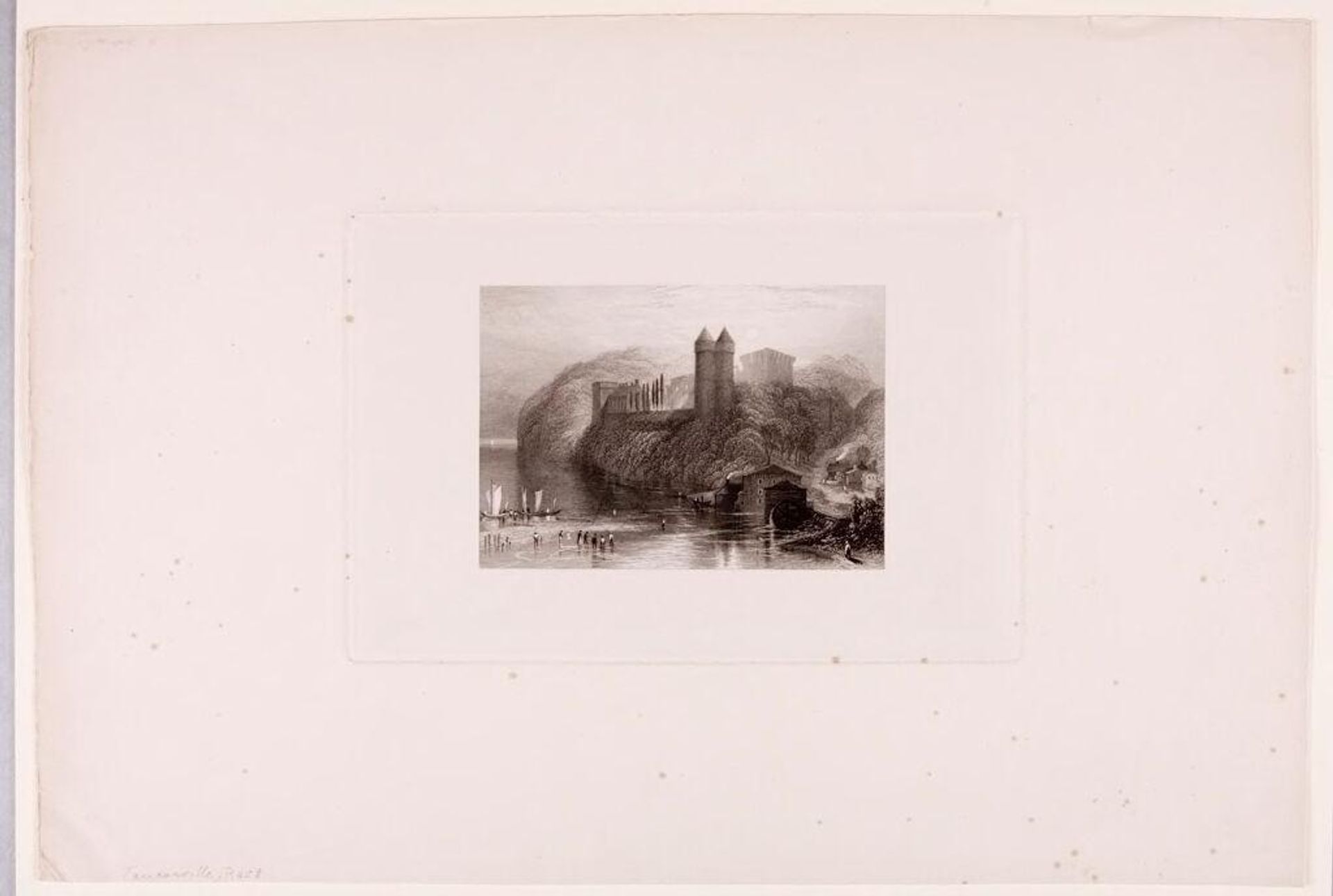 Tancarville by James Tibbits Willmore
