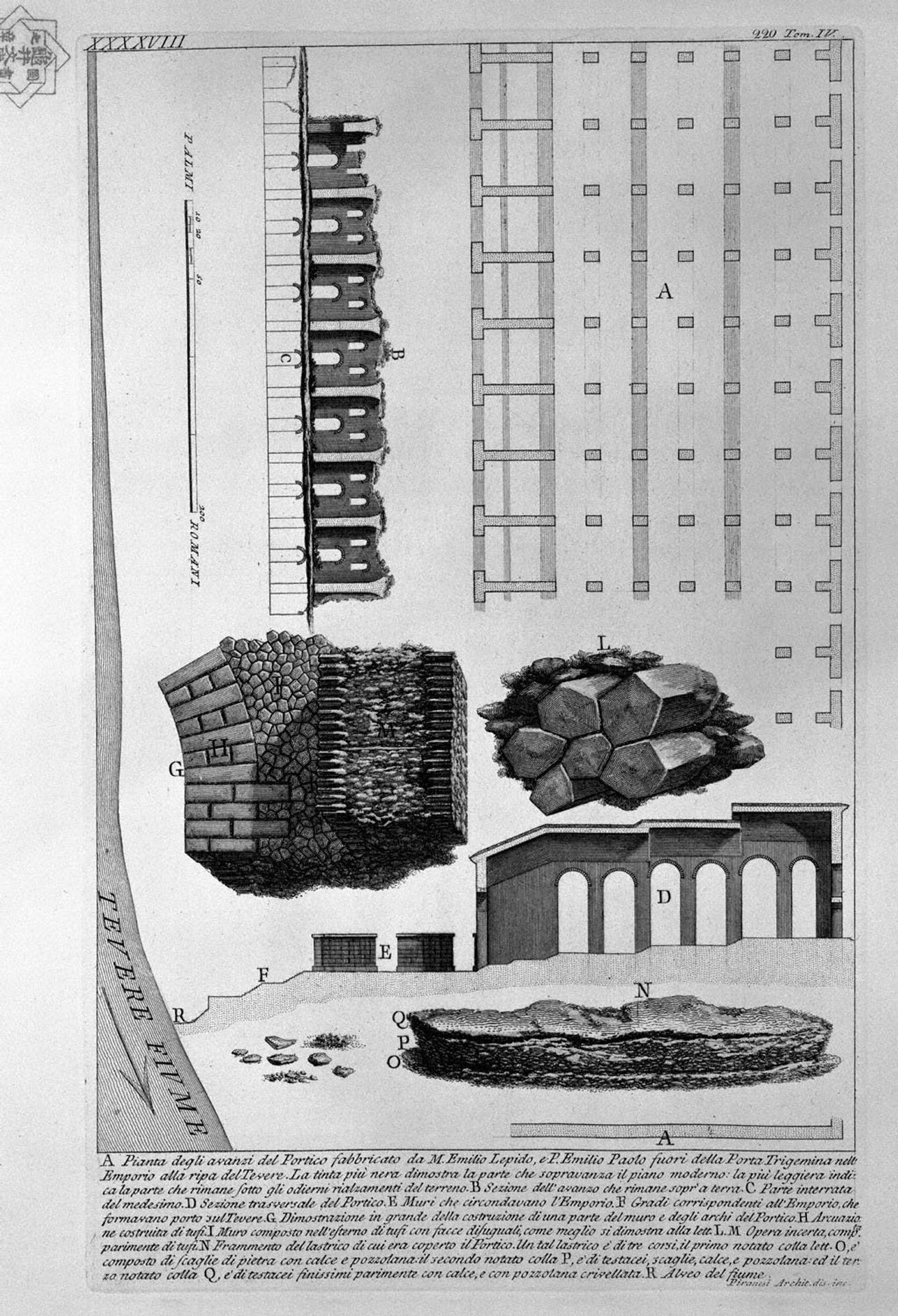 The Roman antiquities, t. 4, Plate XLVIII. by Giovanni Battista Piranesi