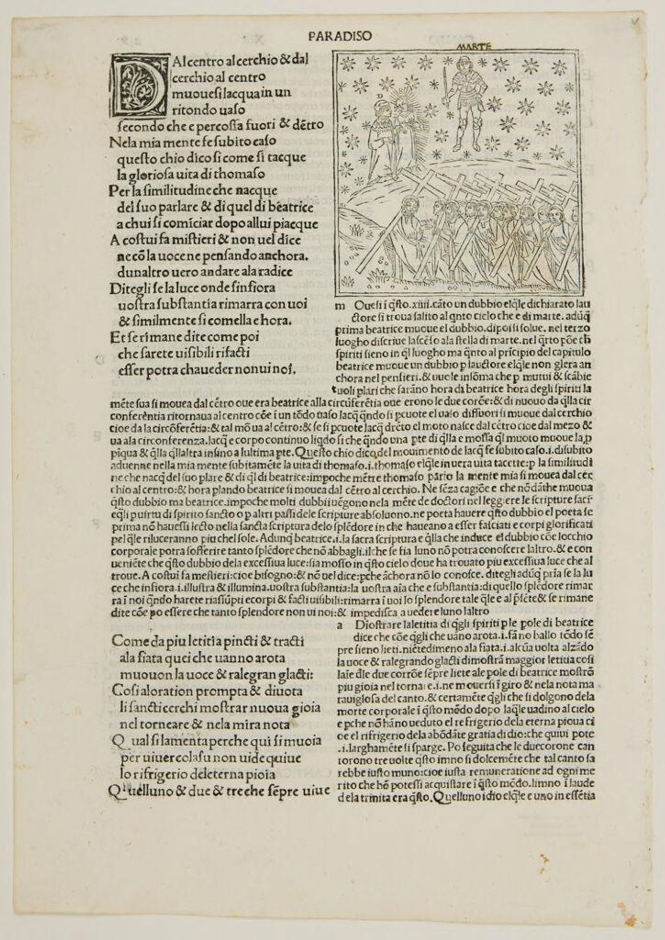 Canto XIV. The Ascent to the Fifth Sphere: Mars; The Third Garland of Souls; The Warriors of God; The Celestial Cross by Anonymous