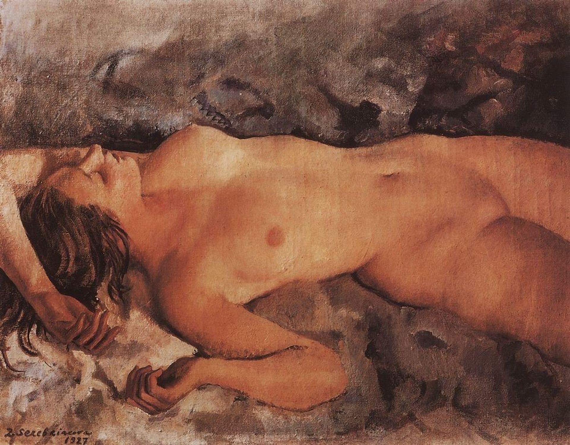 Nude by Zinaida Serebriakova