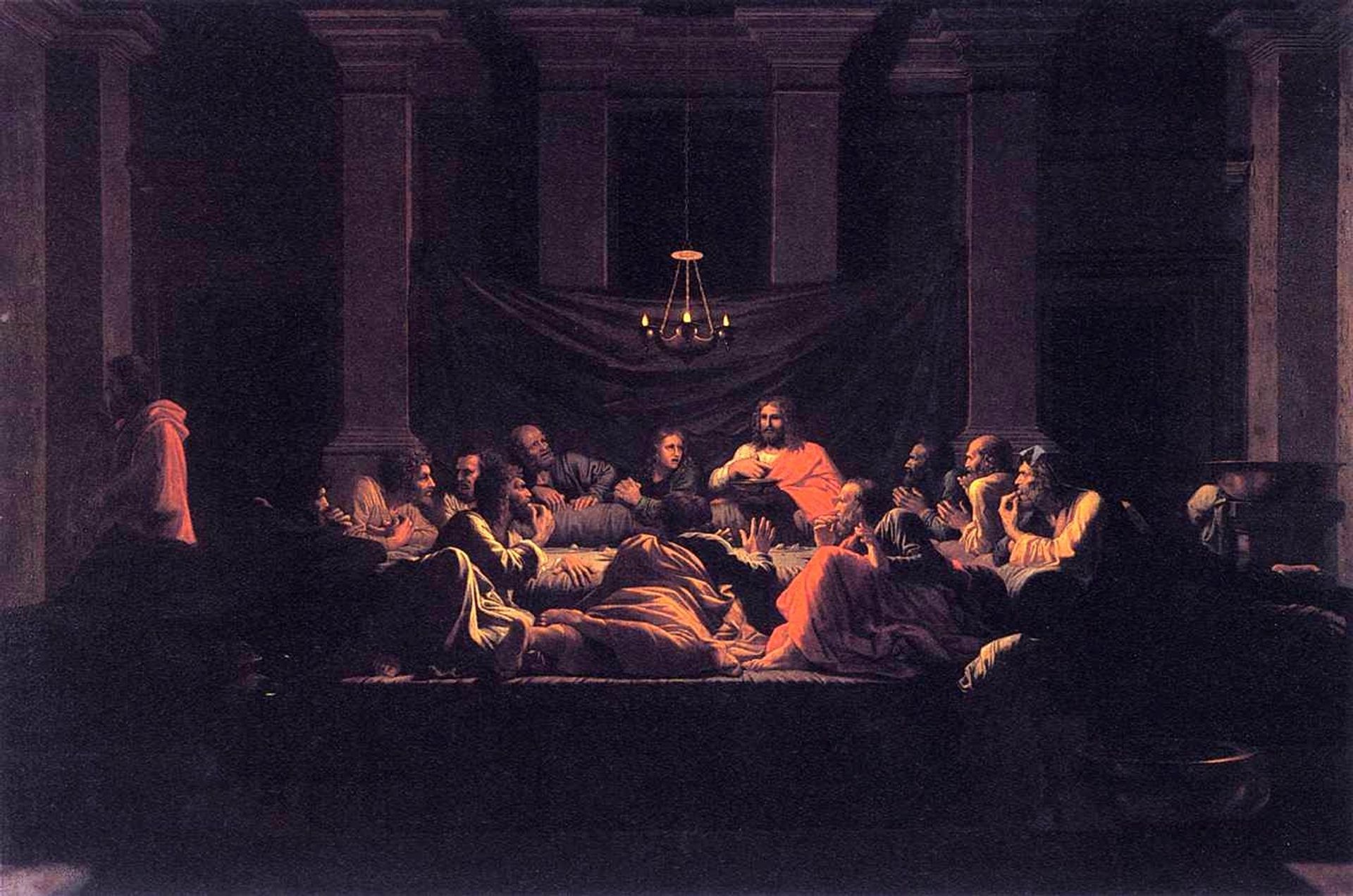 Eucharist by Nicolas Poussin