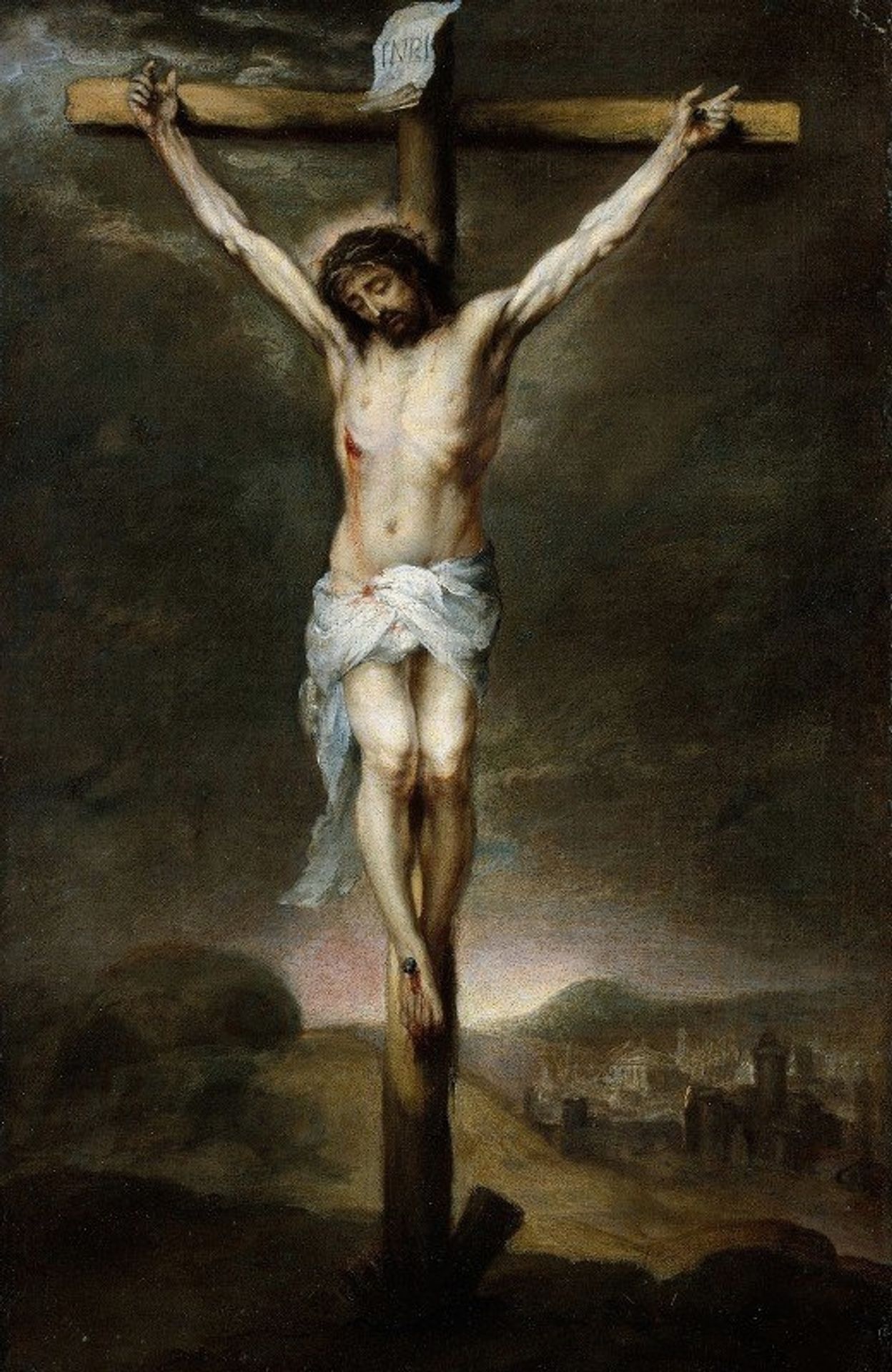 The Crucifixion by Bartolomé Estebán Murillo