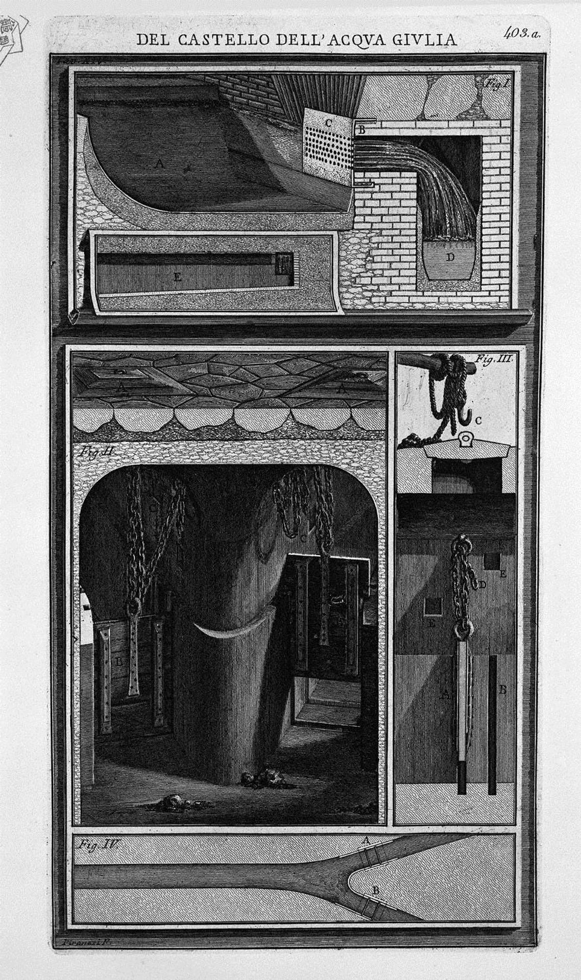 Demonstration of the shell and its derivatives by Giovanni Battista Piranesi