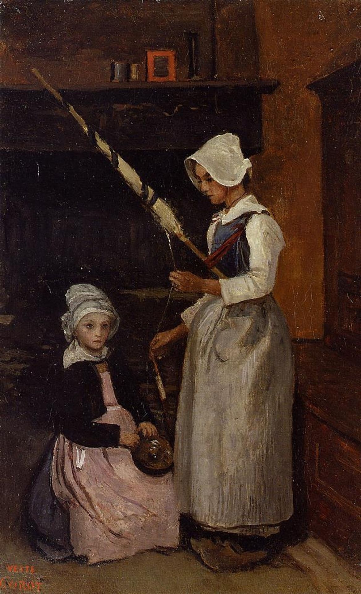 Mur Peasants by Camille Corot