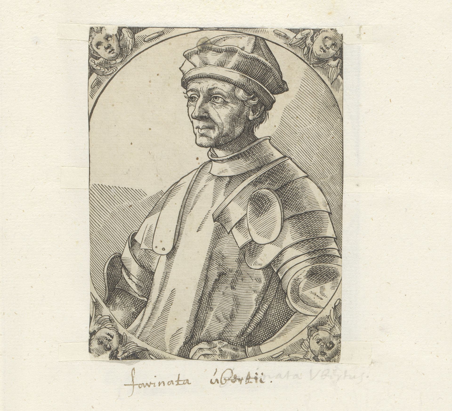 Portret van Farinata degli Uberti by Anonymous