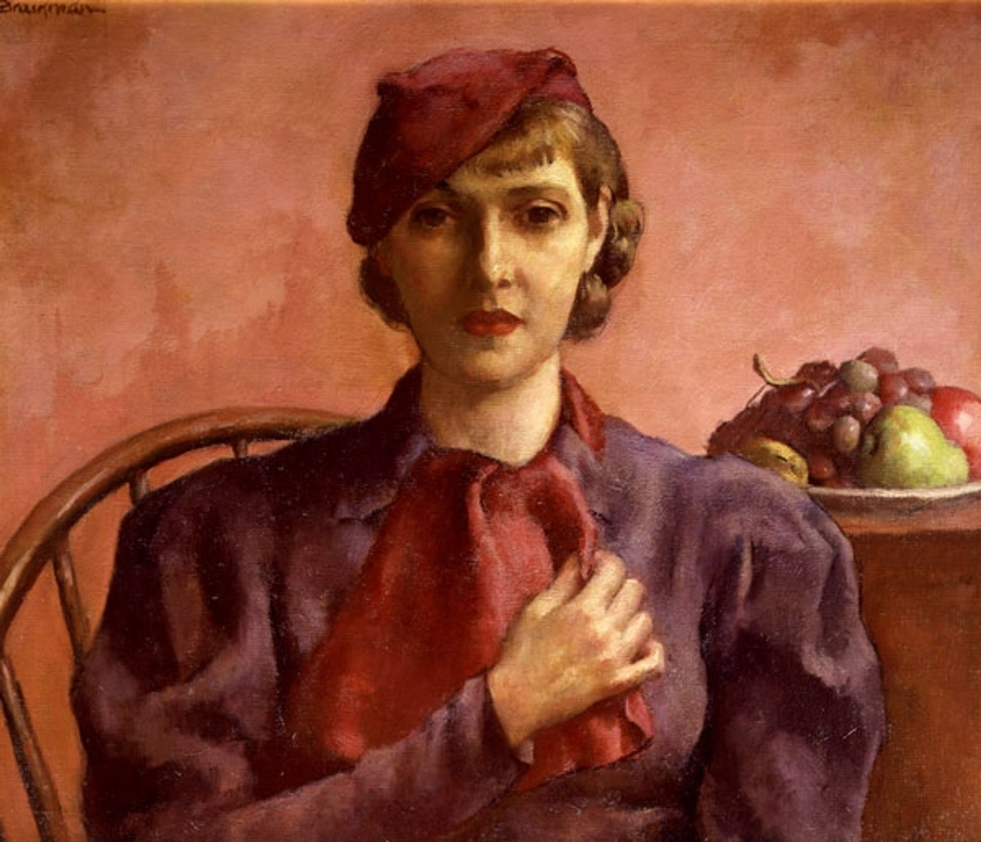Young Lady of 1933 by Robert Brackman