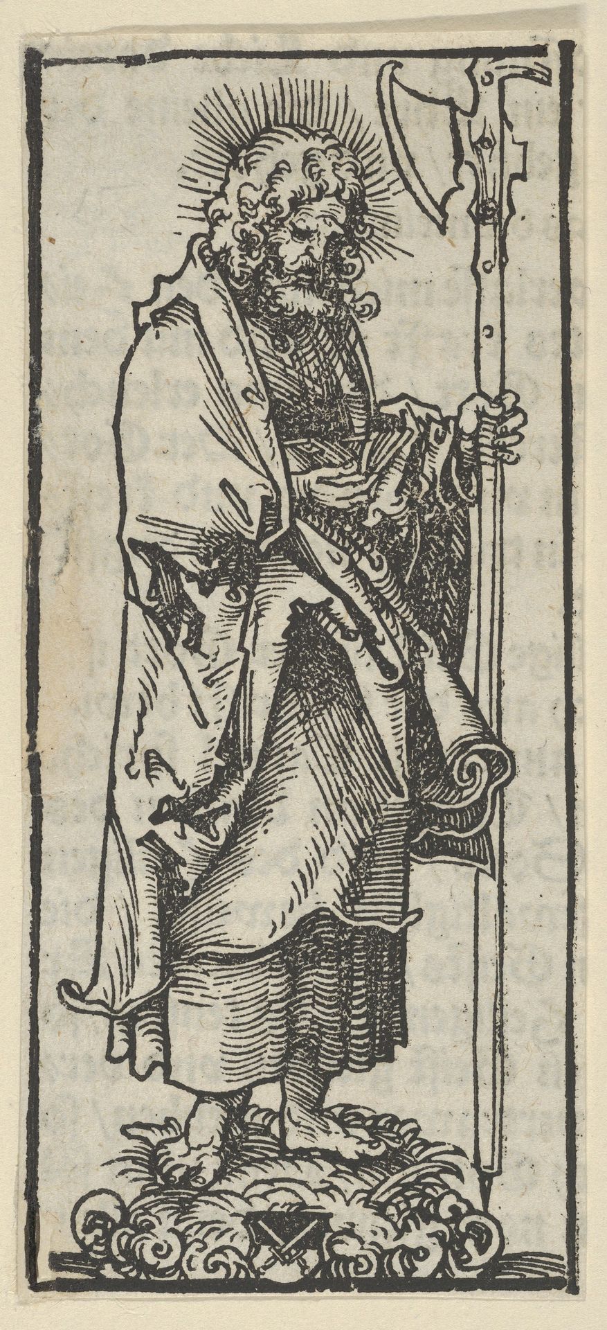 Silver Statuette of St. Matthew from the Wittenberg Reliquaries by Lucas Cranach the Elder