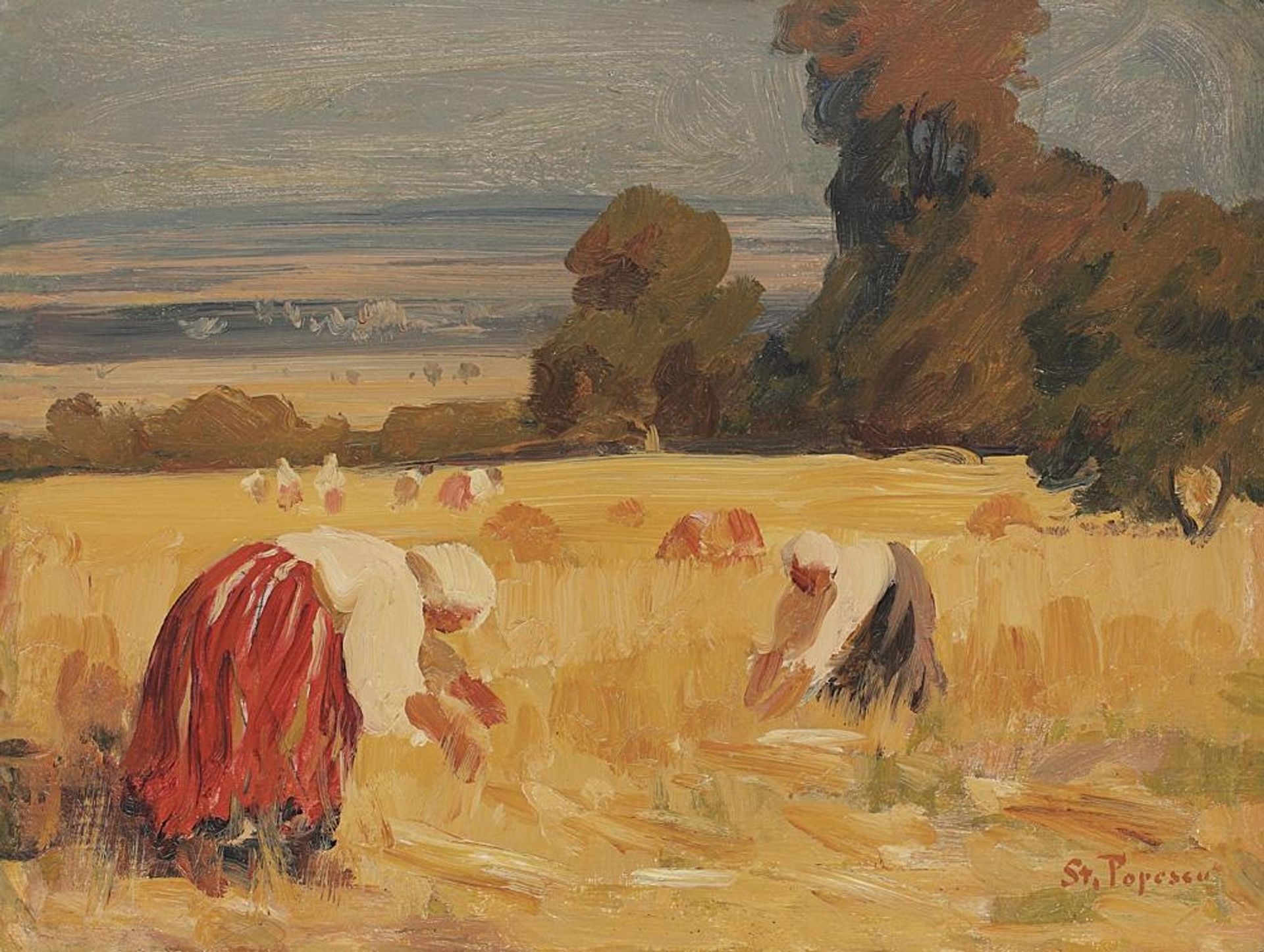 Harvesting by Stefan Popescu