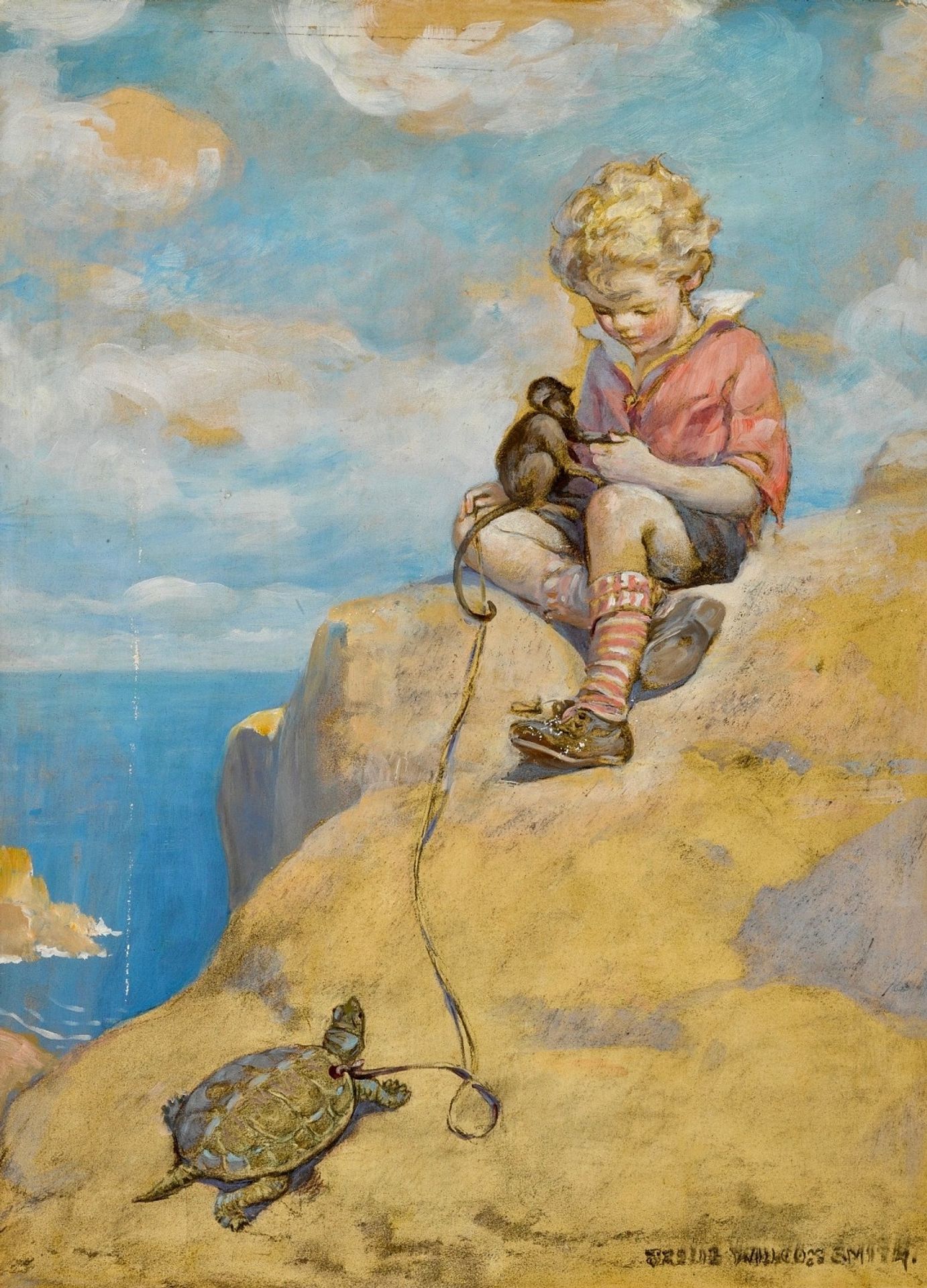 Bob, King of the Fortune Isle by Jessie Willcox Smith
