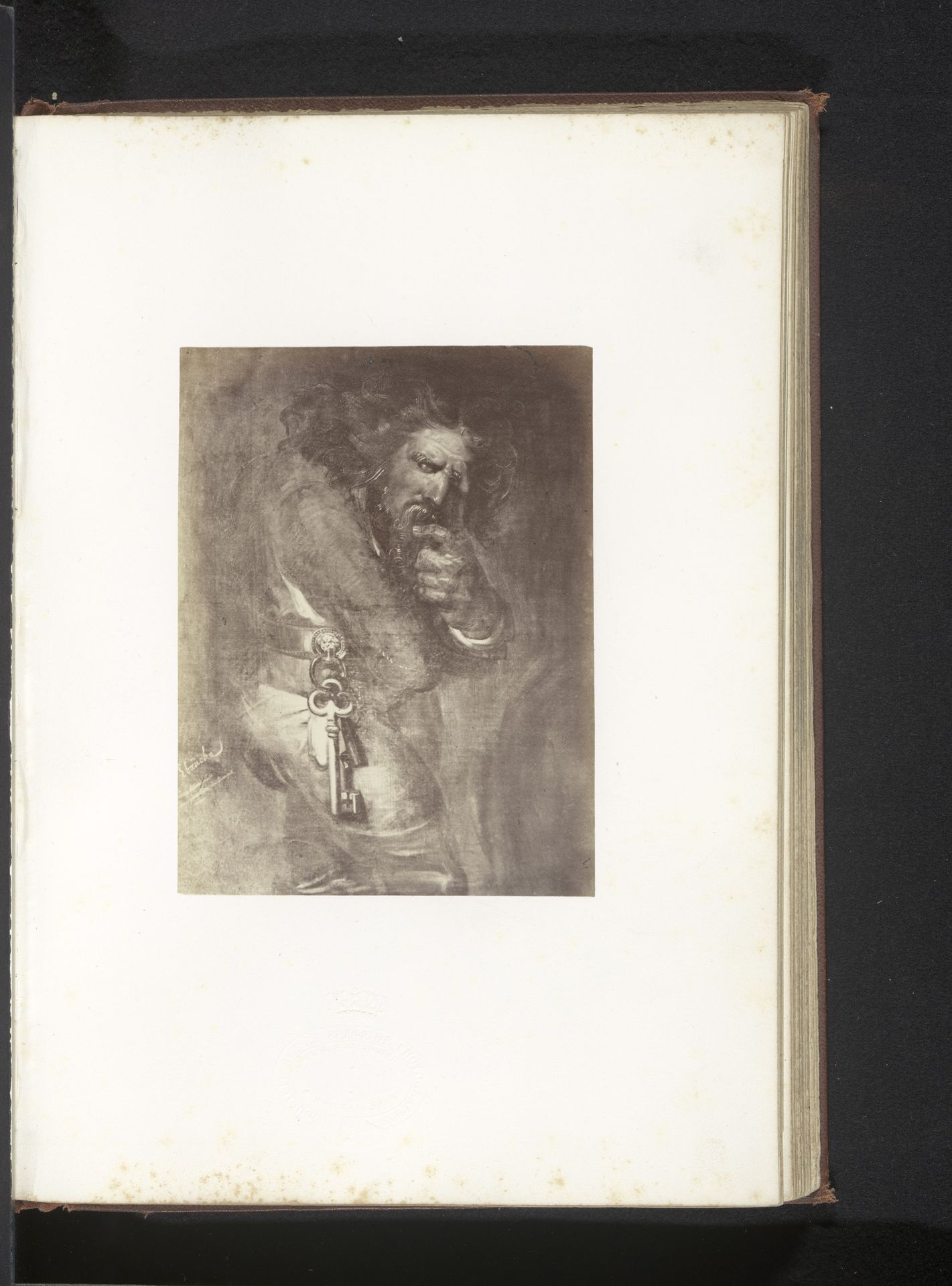 Fotoreproductie van Quasimodo door Antoine Wiertz by Edmond Fierlants