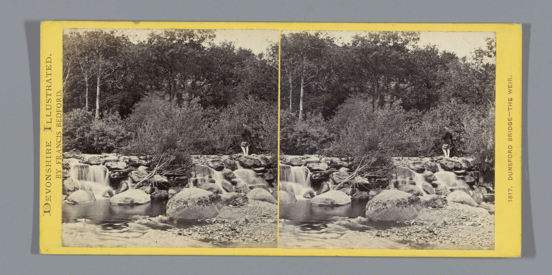 Stroomversnellingen in de Weir by Francis Bedford