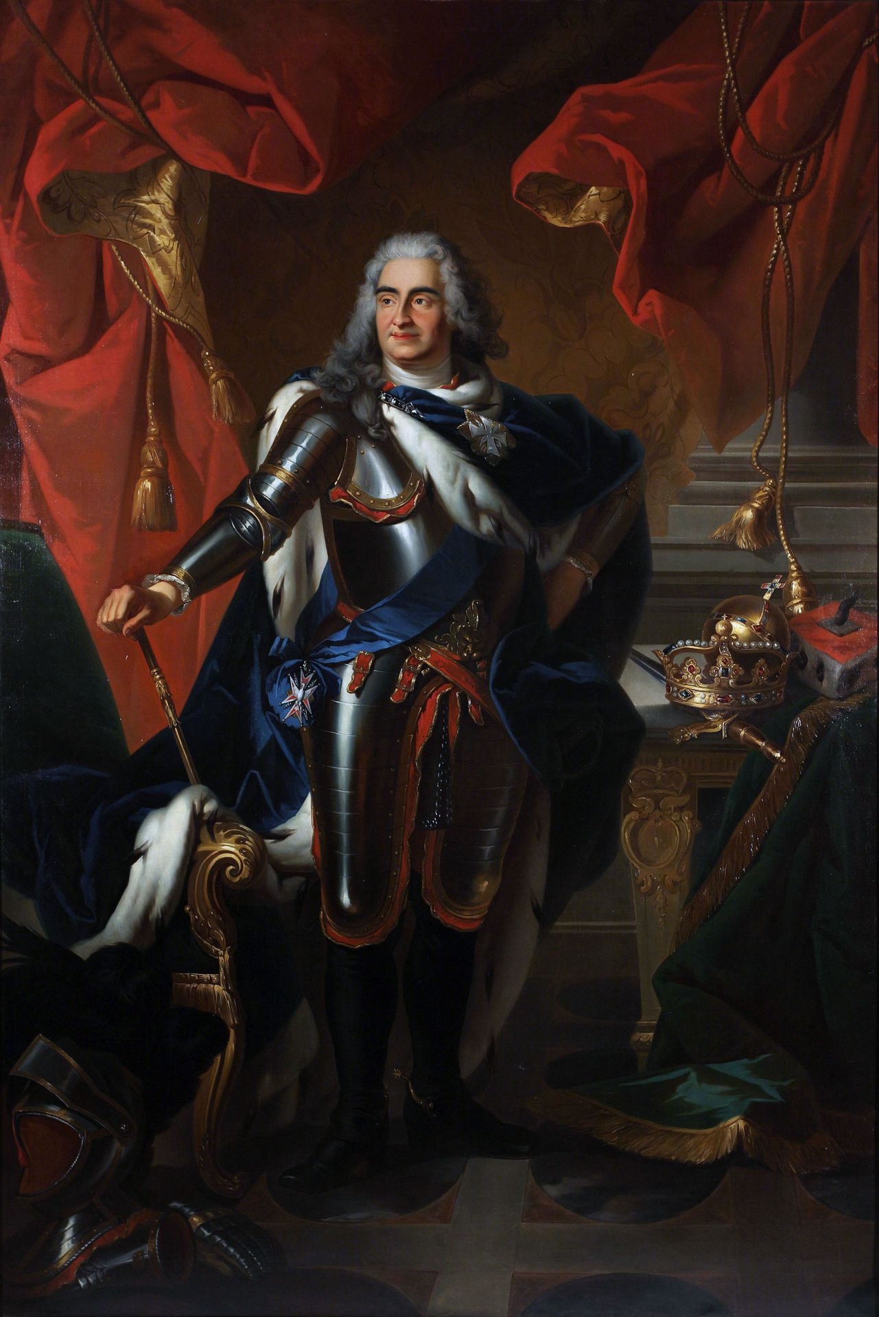 Portrait of Frederick Augustus of Poland and Saxony by Henryk Rodakowski