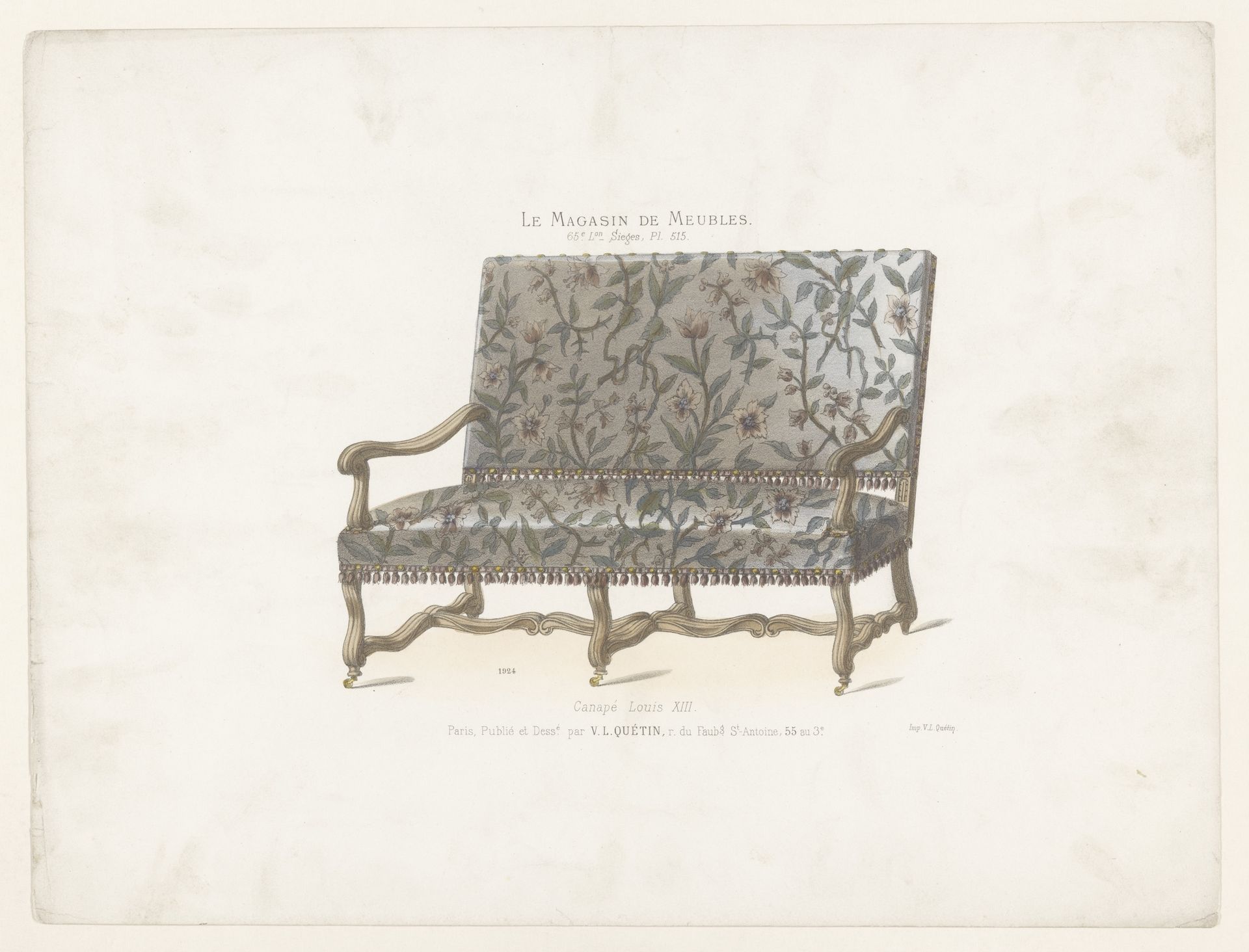 Canapé by Anonymous
