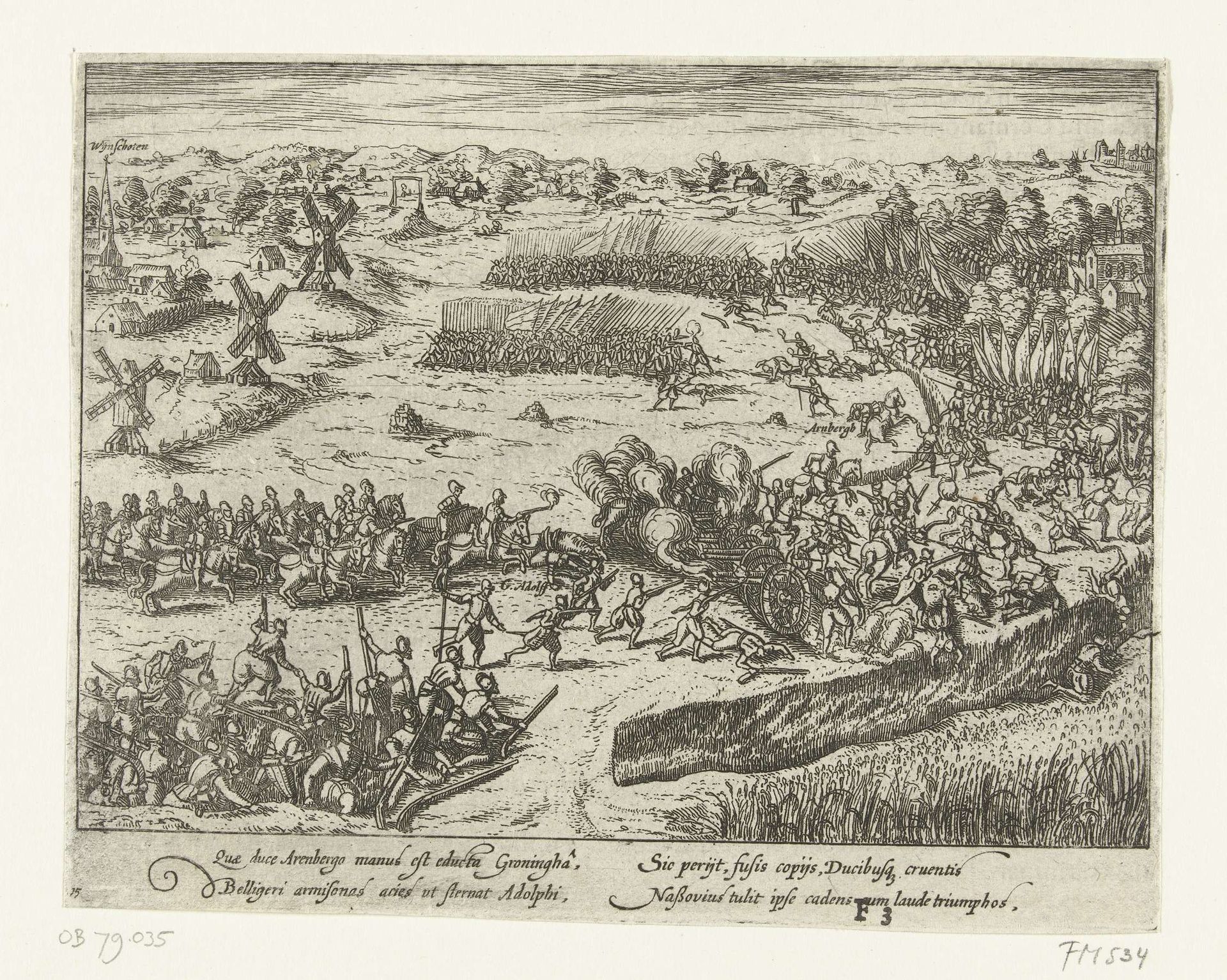 Slag bij Heiligerlee, 1568 by Anonymous