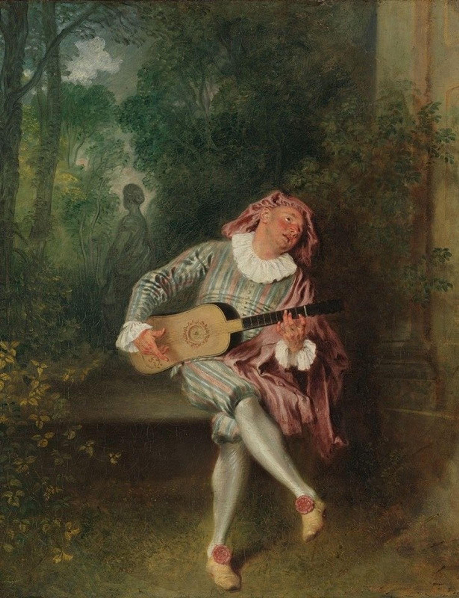 Mezzetin by Jean-Antoine Watteau