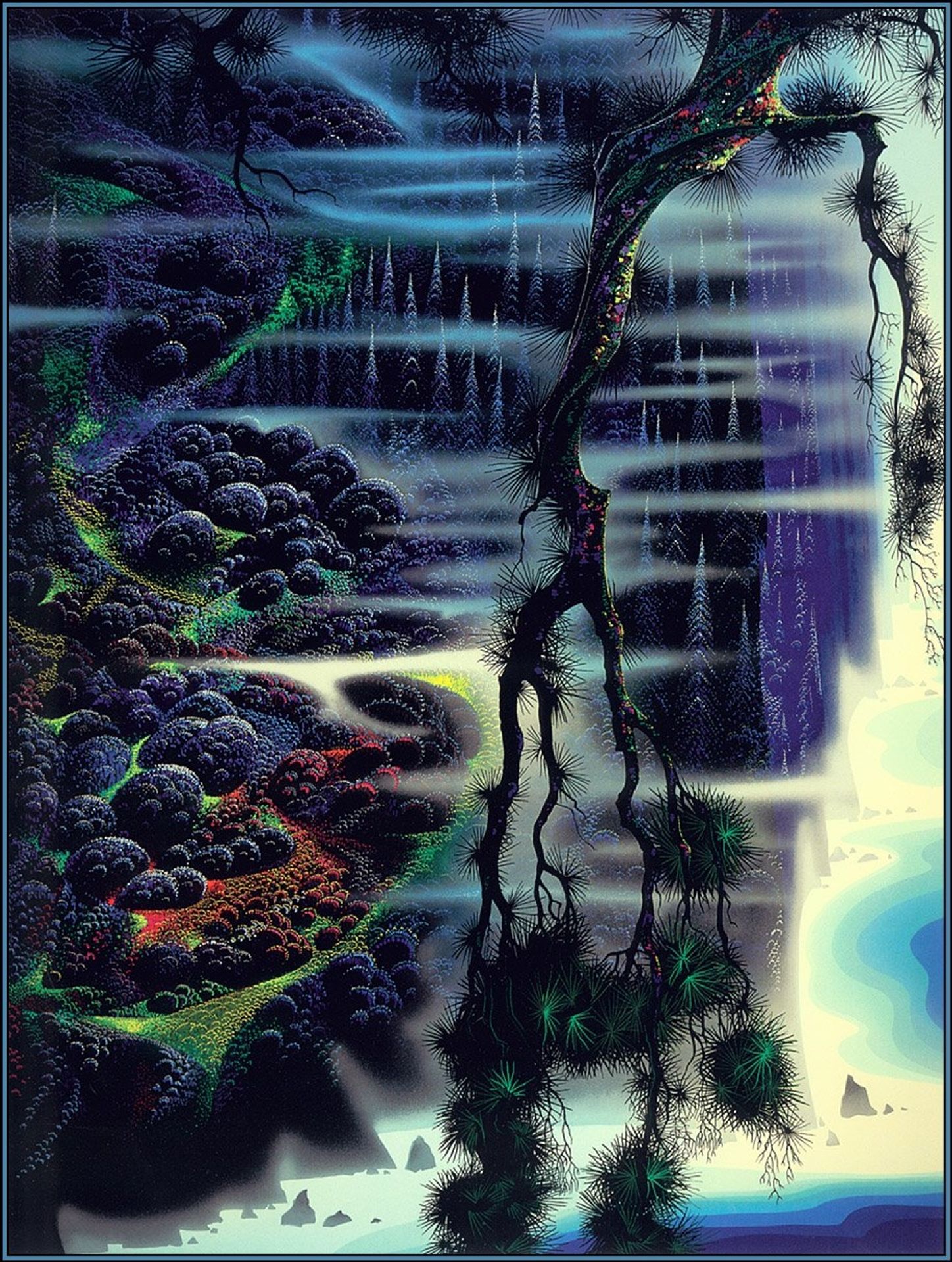 Seaside Splendor by Eyvind Earle