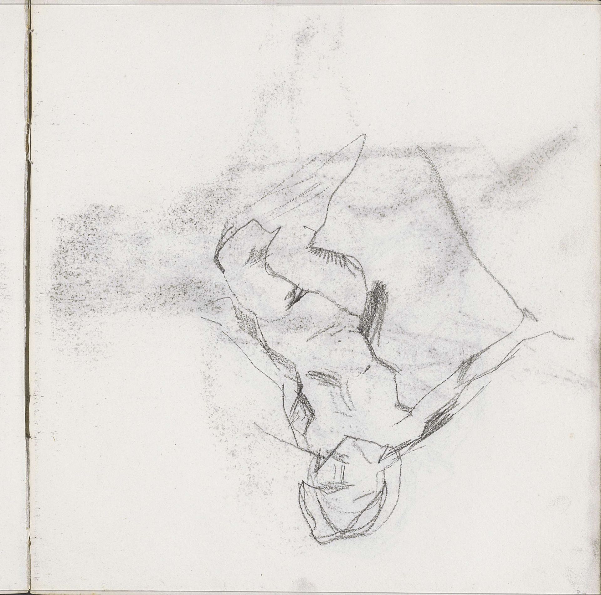 Seated Female Nude by Isaac Israels
