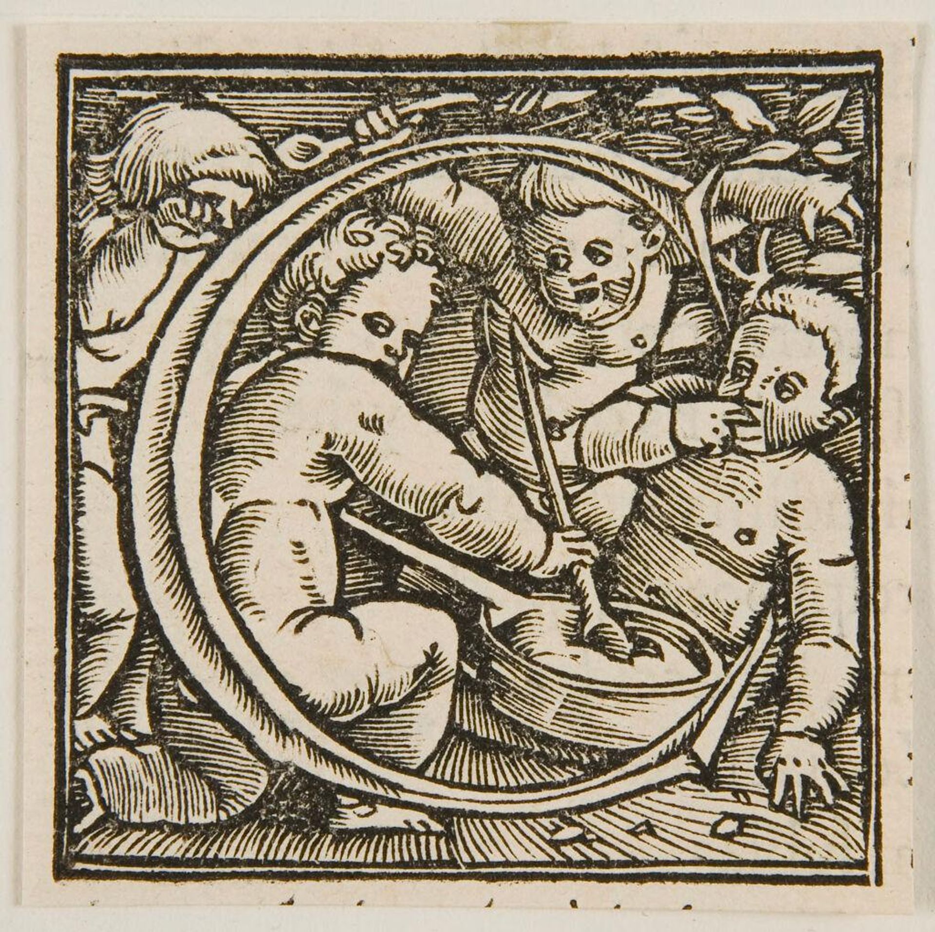 Letter C by Hans Holbein the Younger