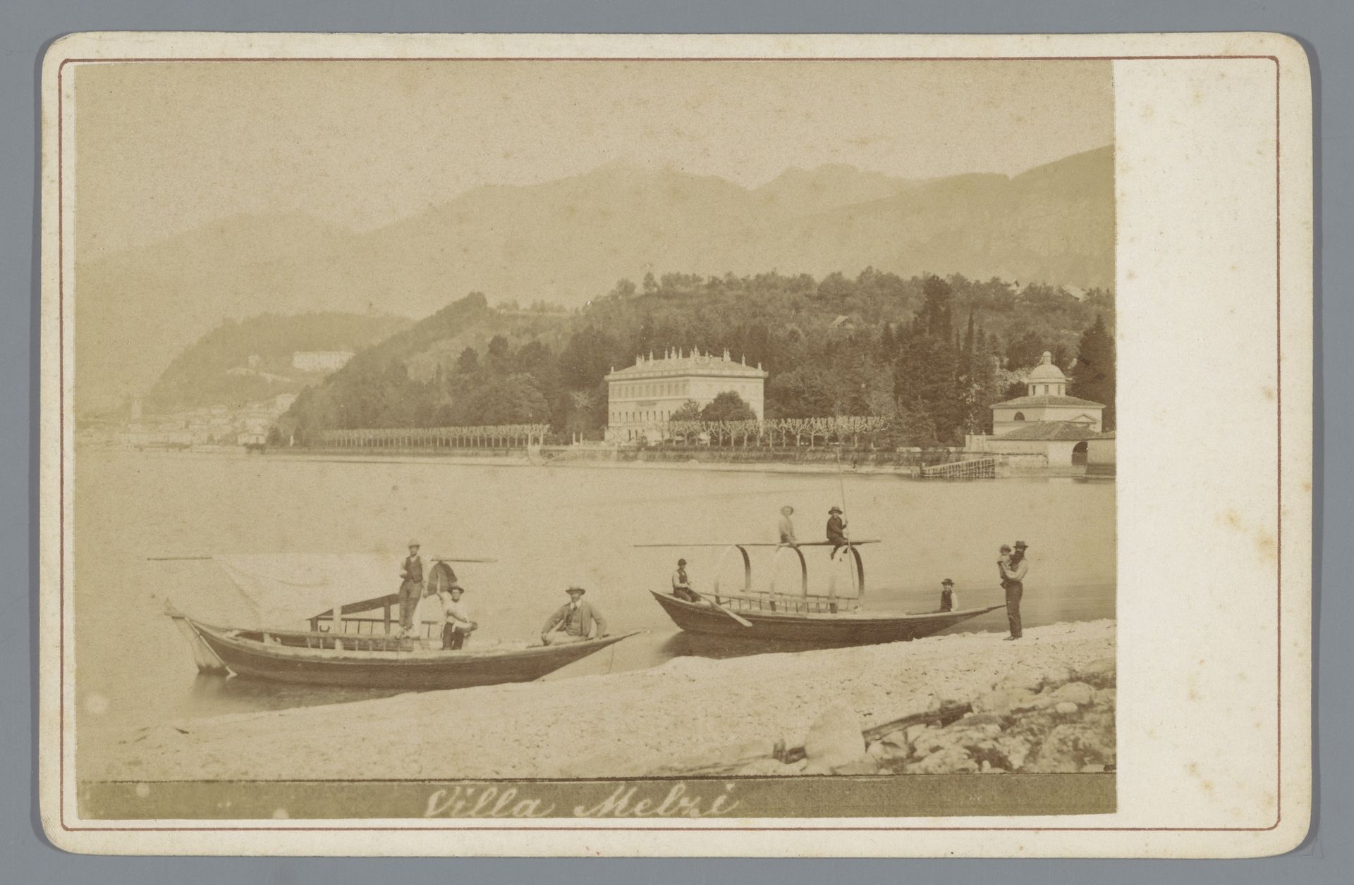 Comomeer met Villa Melzi by Carlo Bosetti